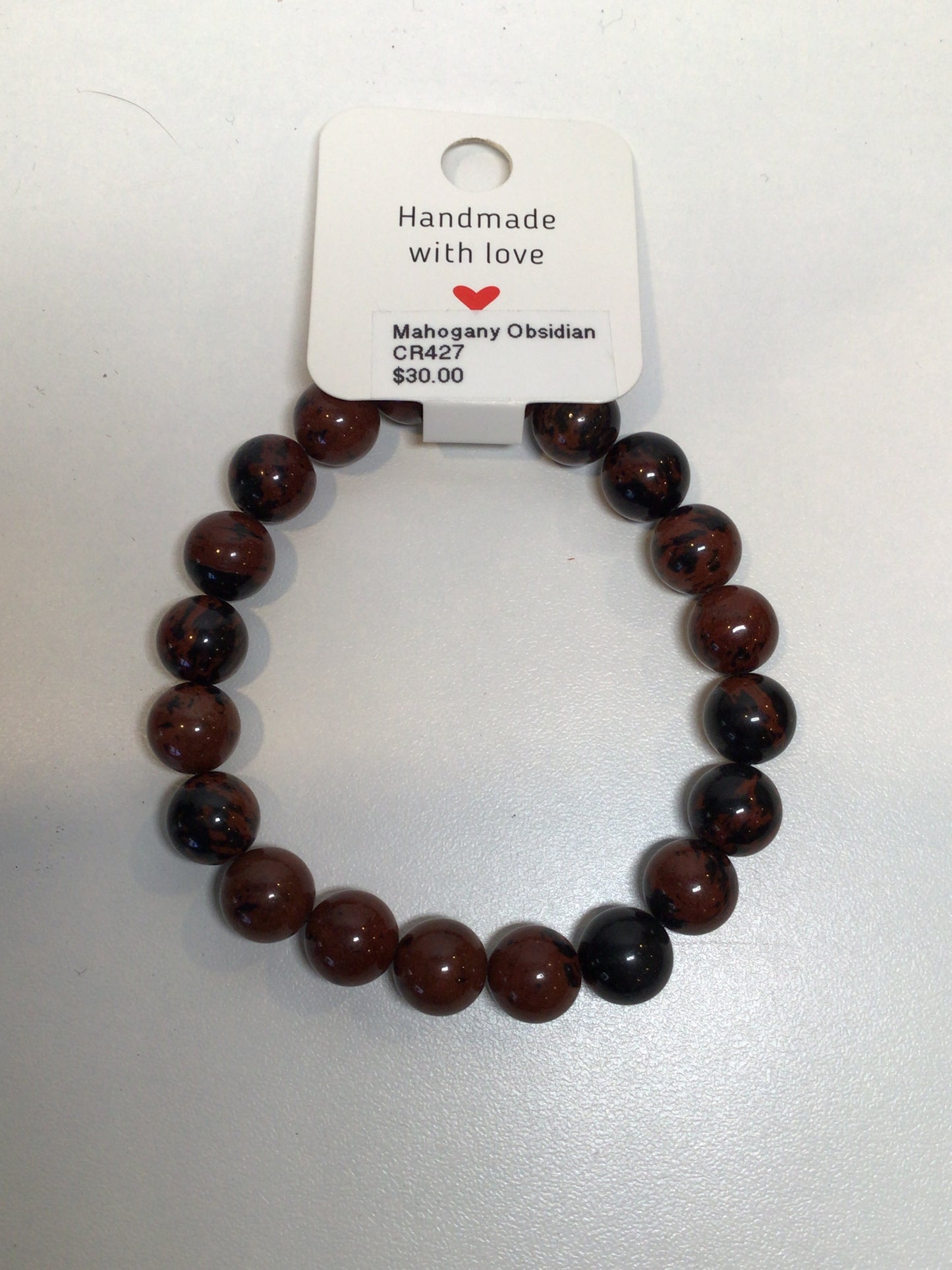 Mahogany Obsidian Bracelet
