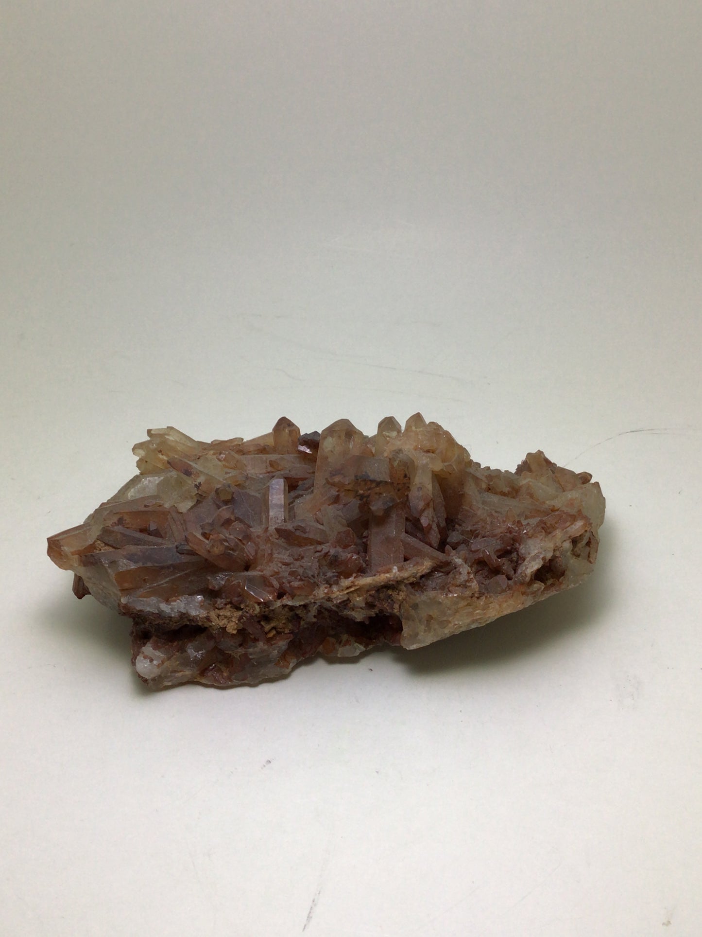 Red Quartz Cluster