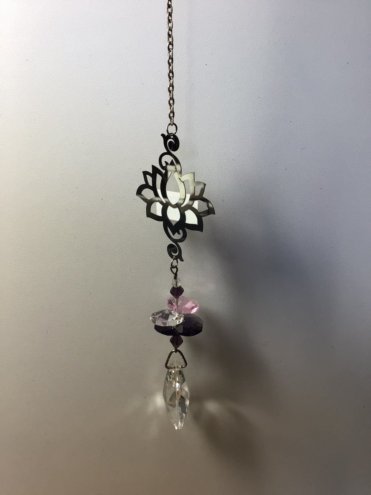 Lotus Hanging Crystal