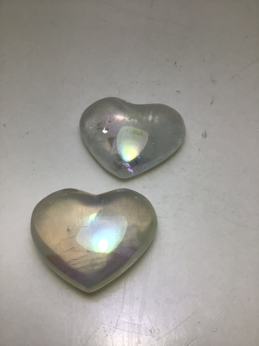 Angel Aura Quartz Heart