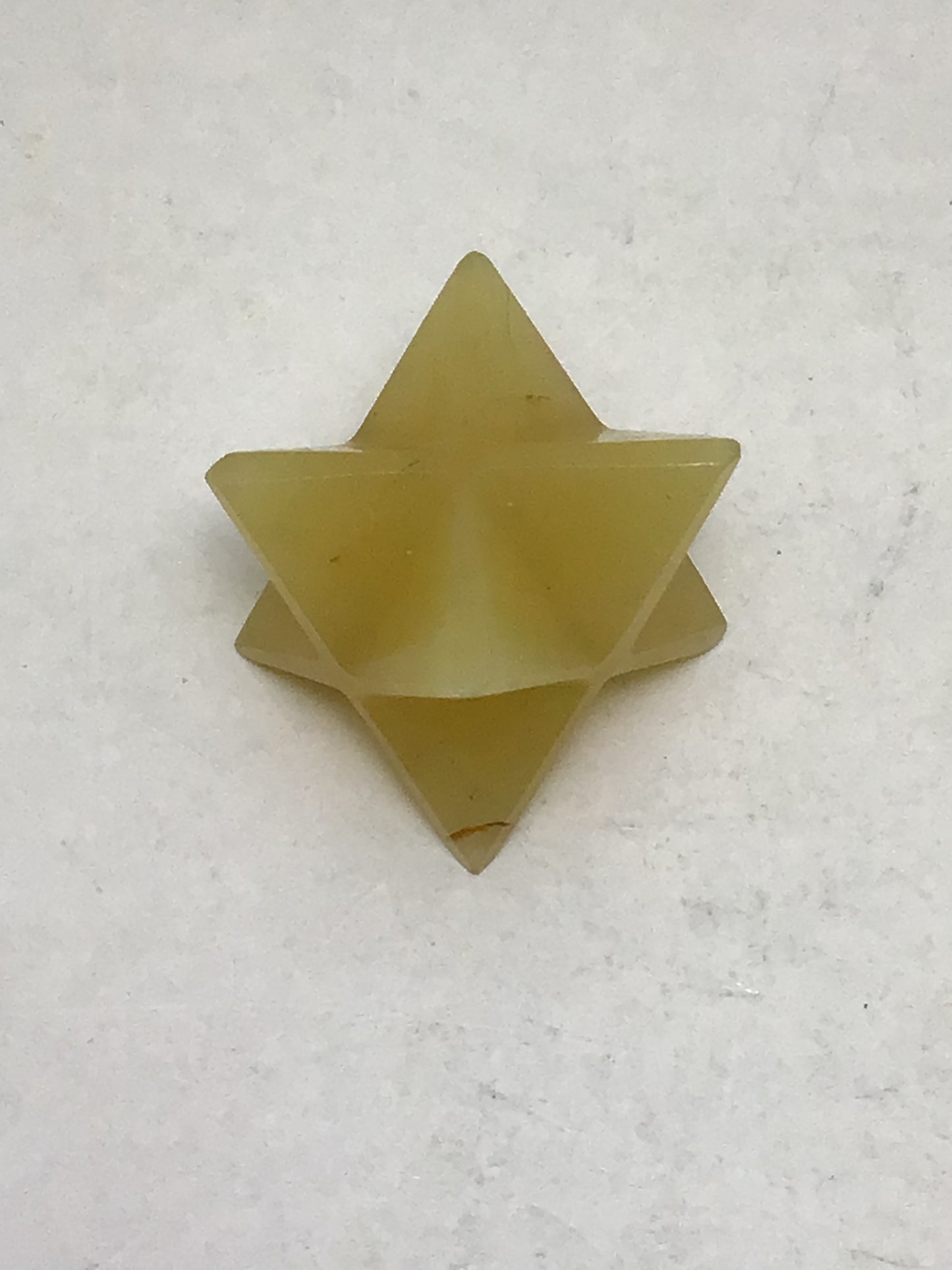 Orange Calcite Merkaba