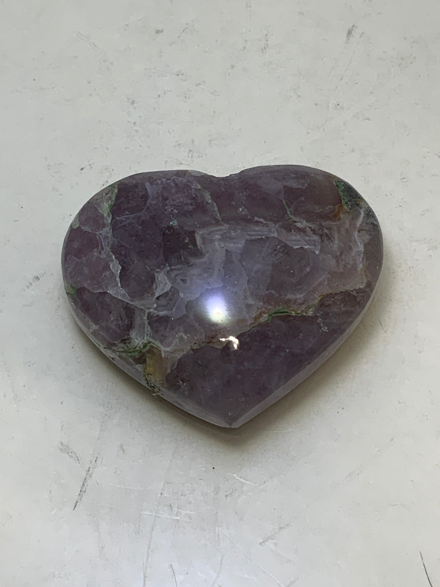 Amethyst Heart