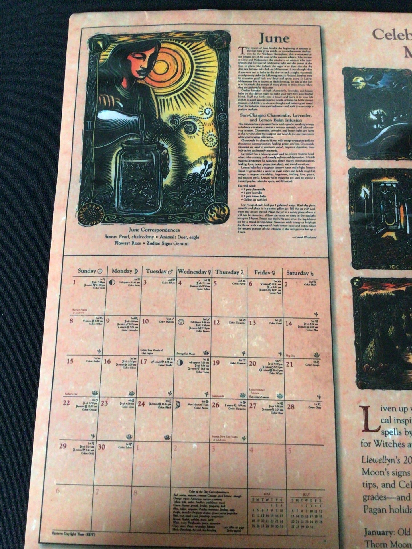 Llewellyn's Witches 2025 Wall Calendar