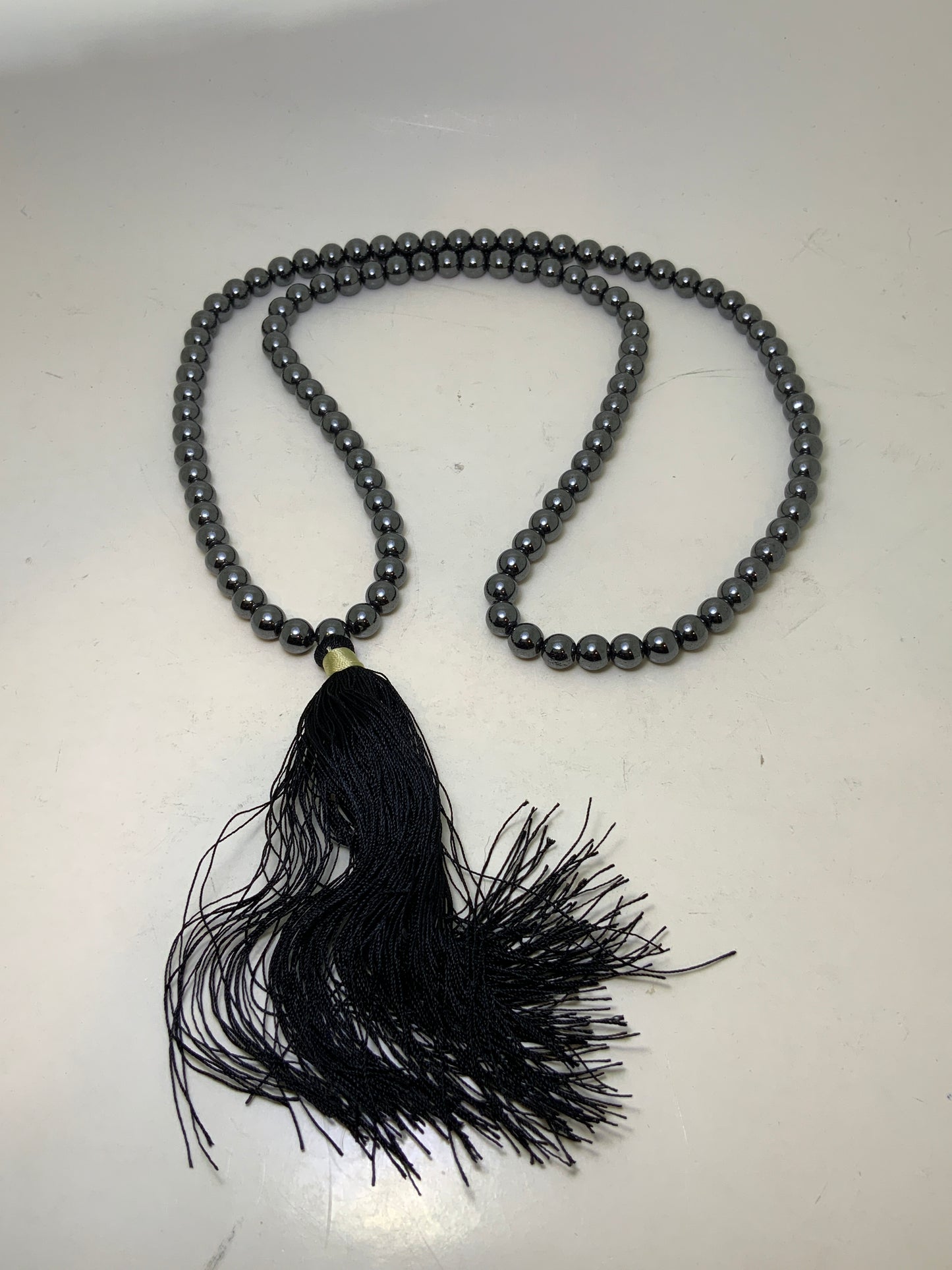 Hematite Mala Prayer Beads