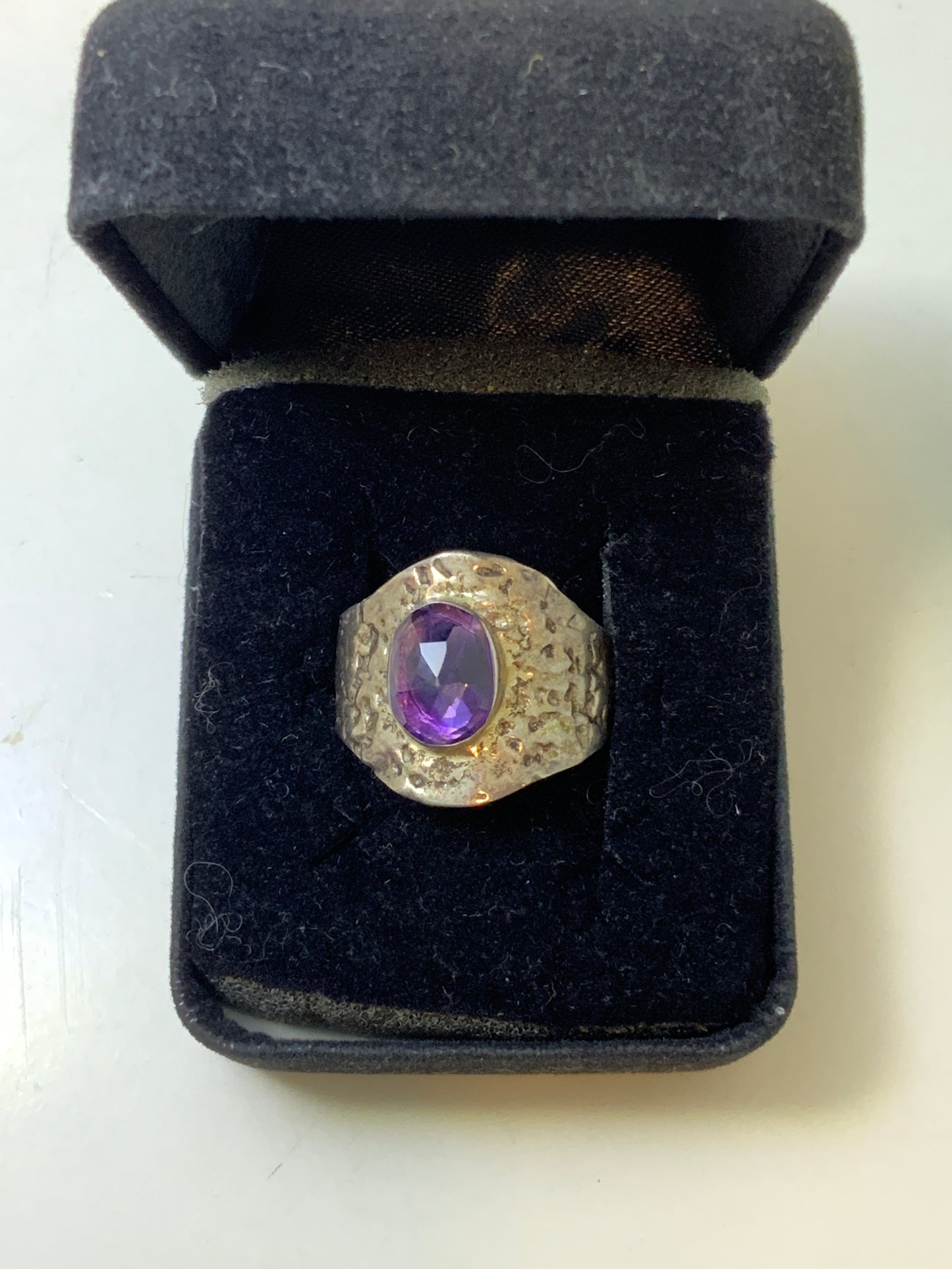 Amethyst Sterling Silver Rings