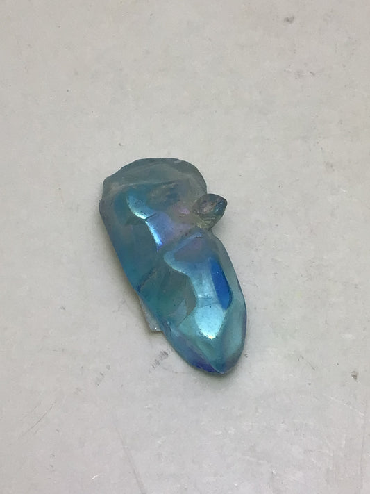 Aqua Aura Quartz Point
