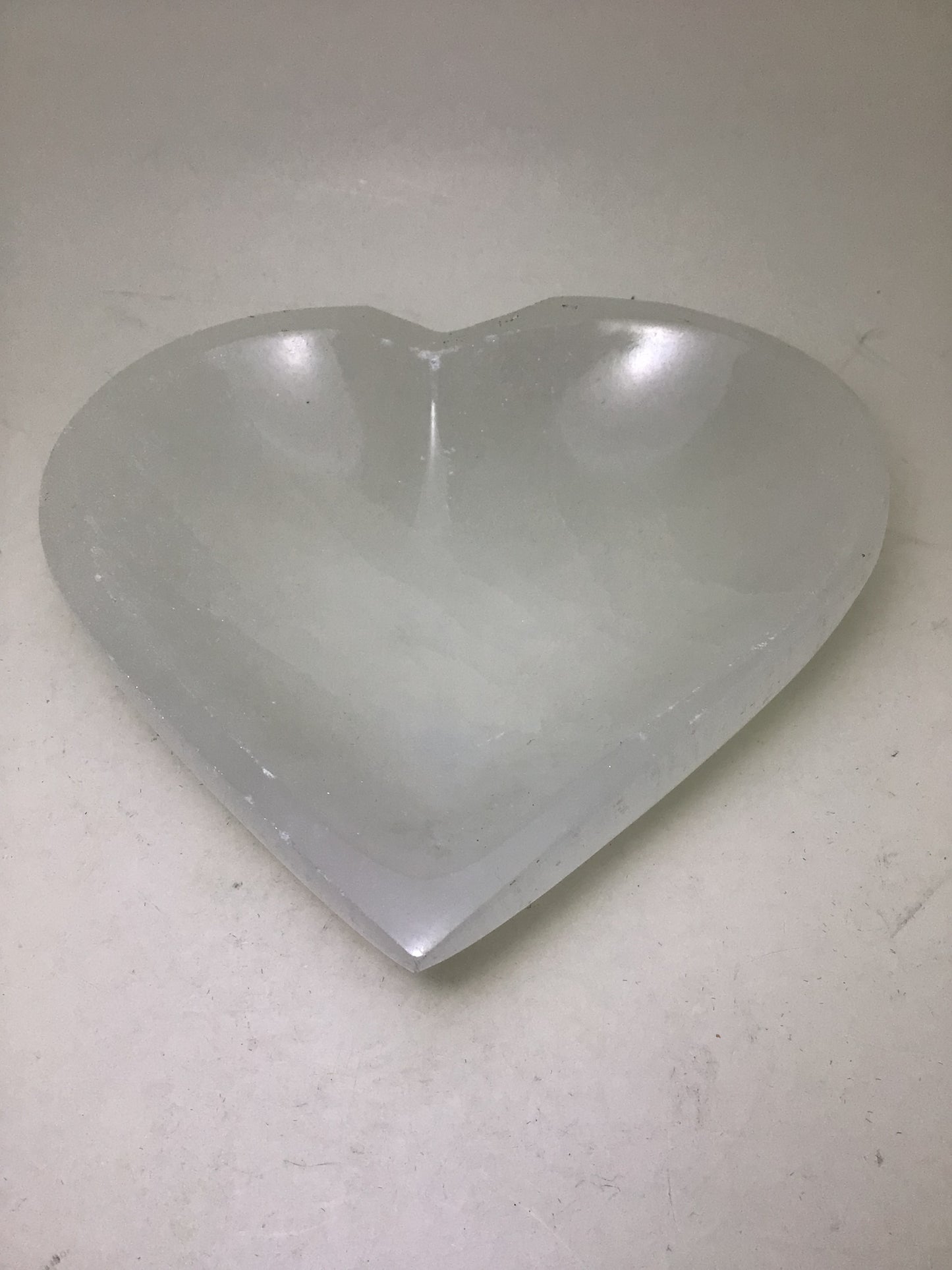 Selenite Heart Bowl