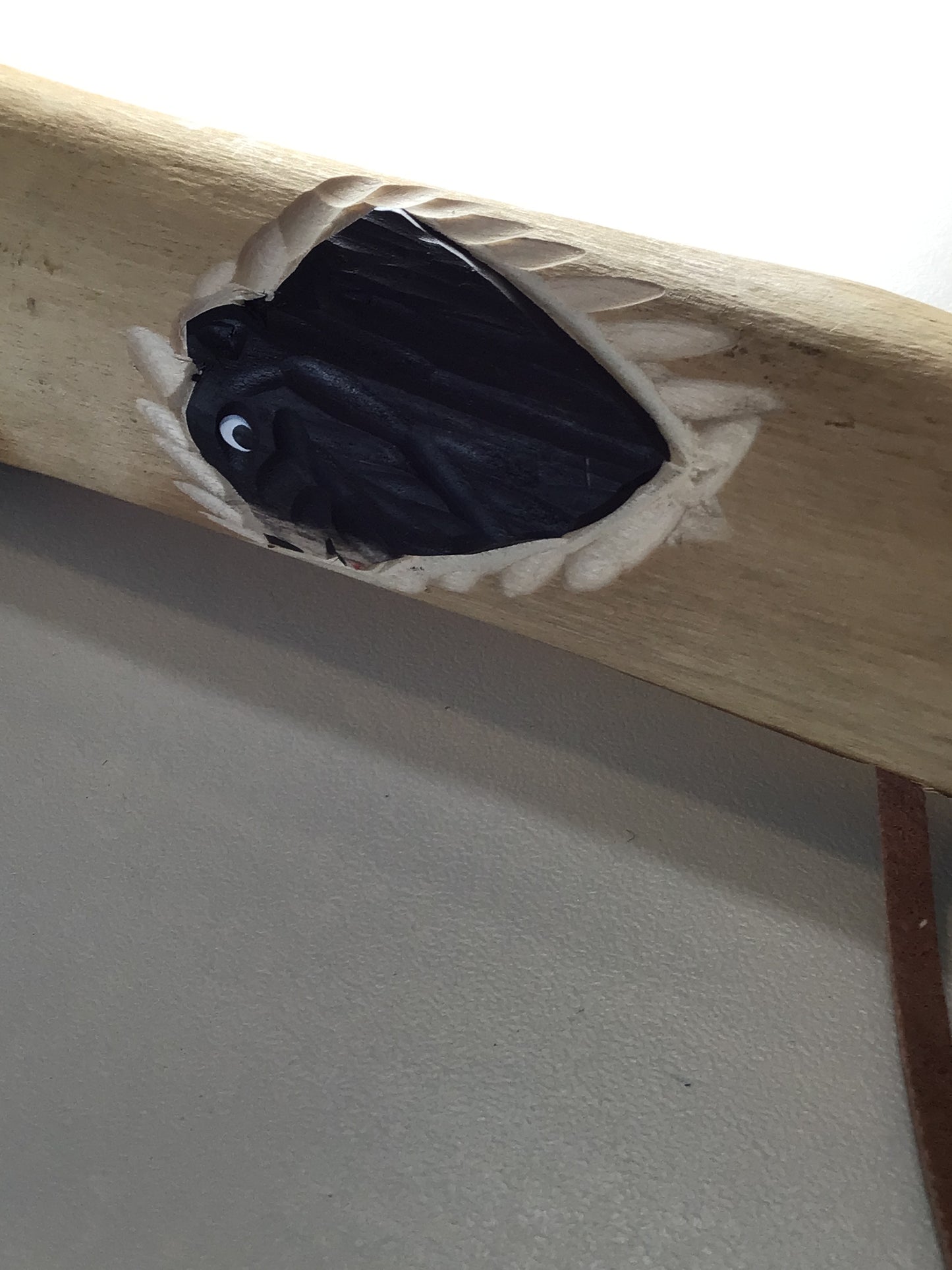 Bear Carved Walking Stick