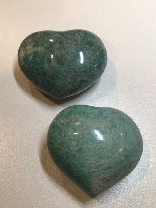 Amazonite Heart