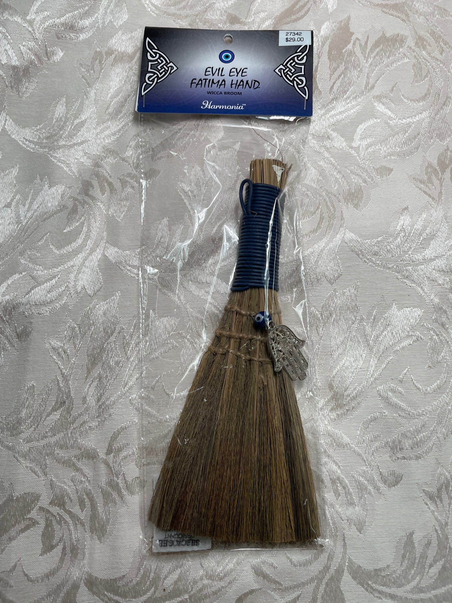 Evil Eye Fatima Hand Wicca Broom