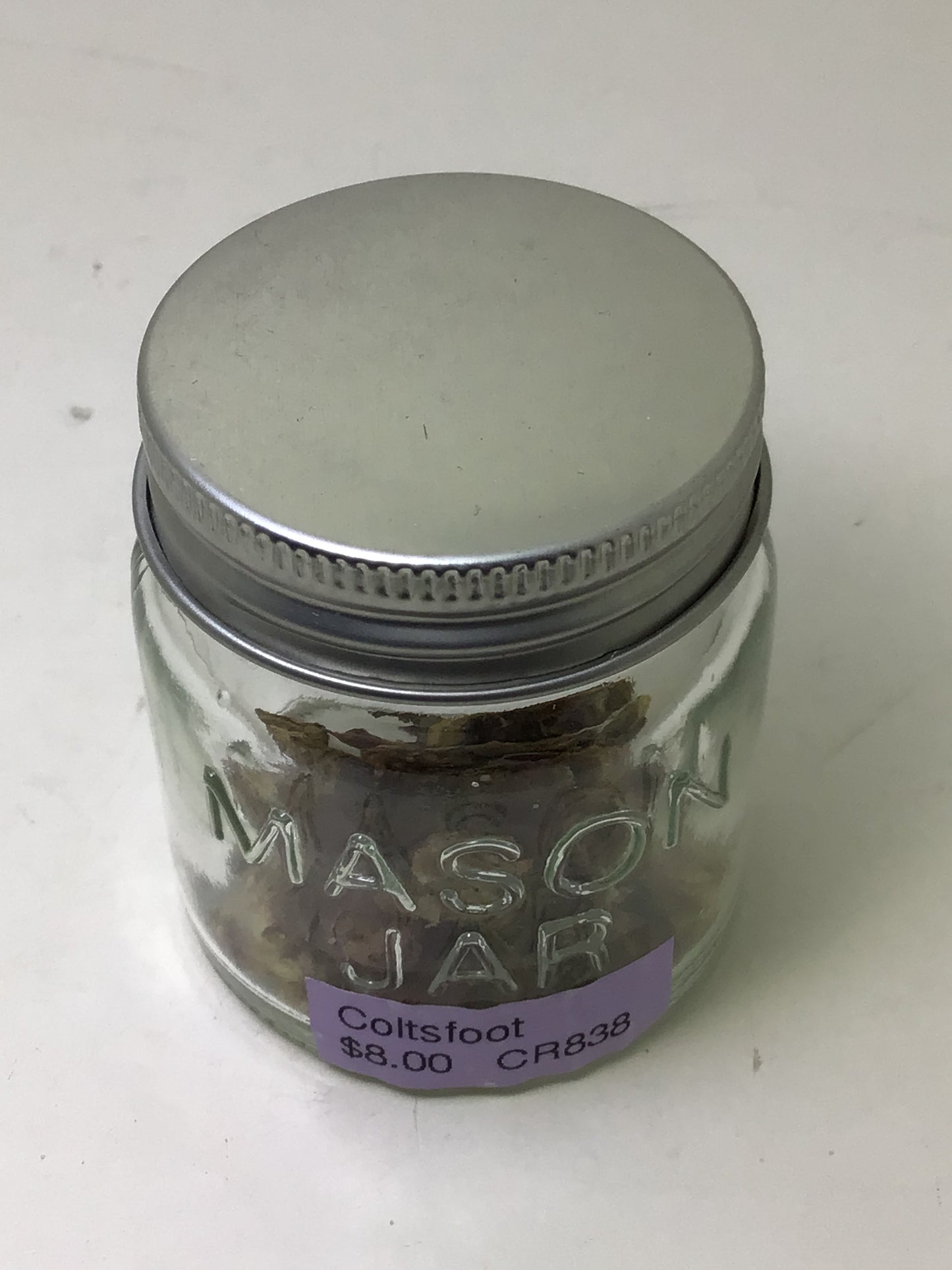 Coltsfoot Herb Jar