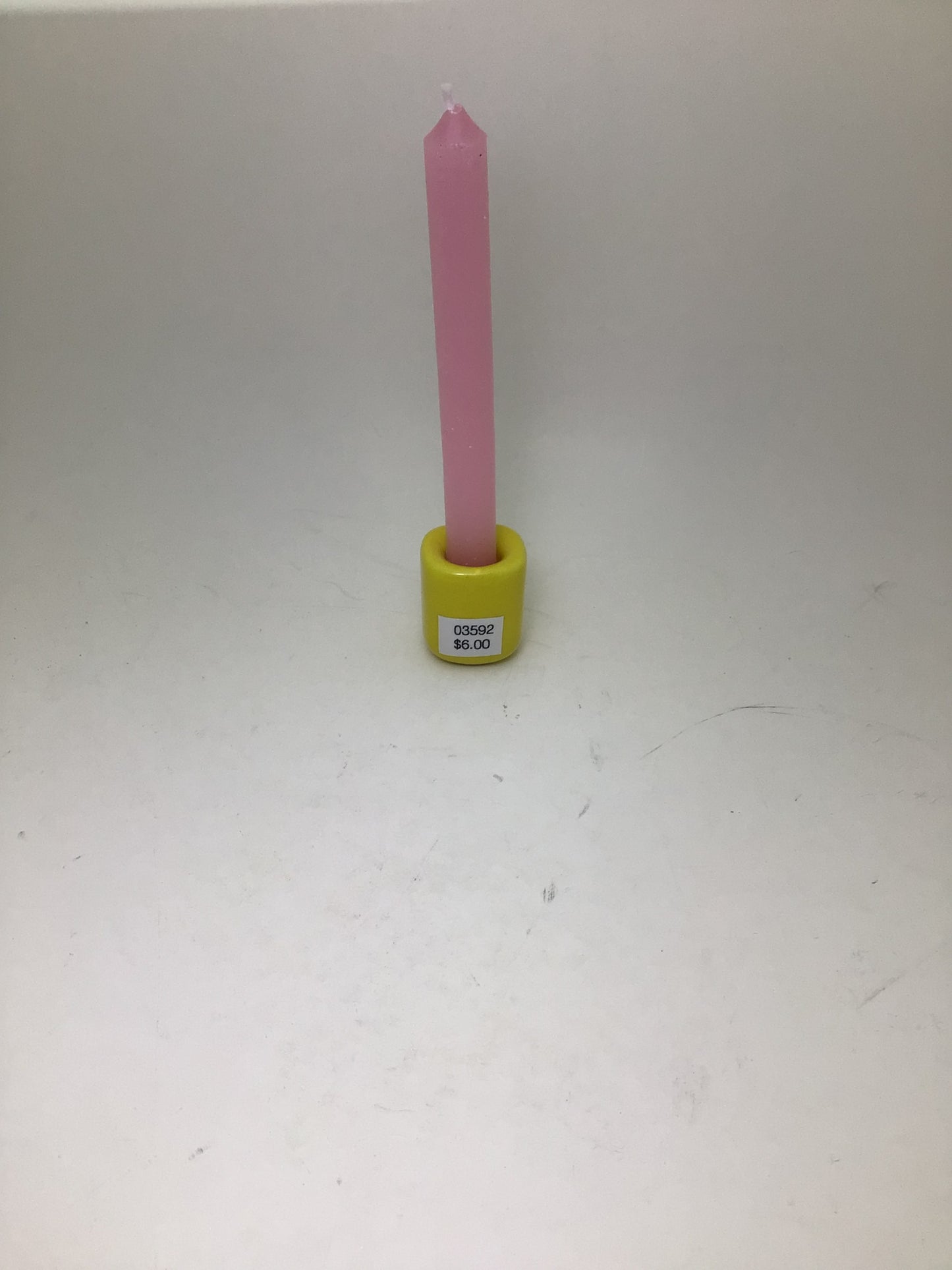 Yellow Mini Candle Holder