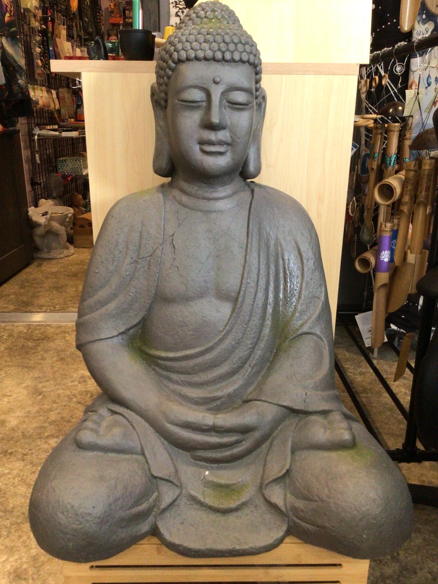 Large Meditating Buddha Statue