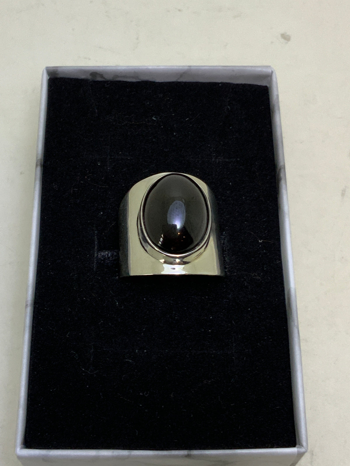 Garnet Sterling Silver Rings