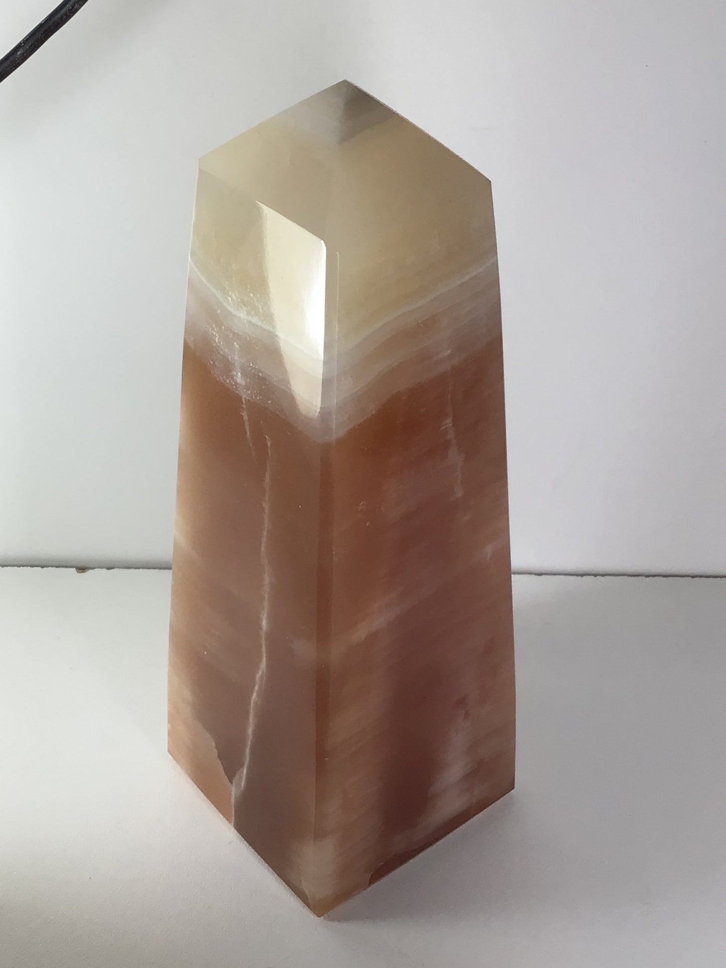 Honey Calcite Obelisk
