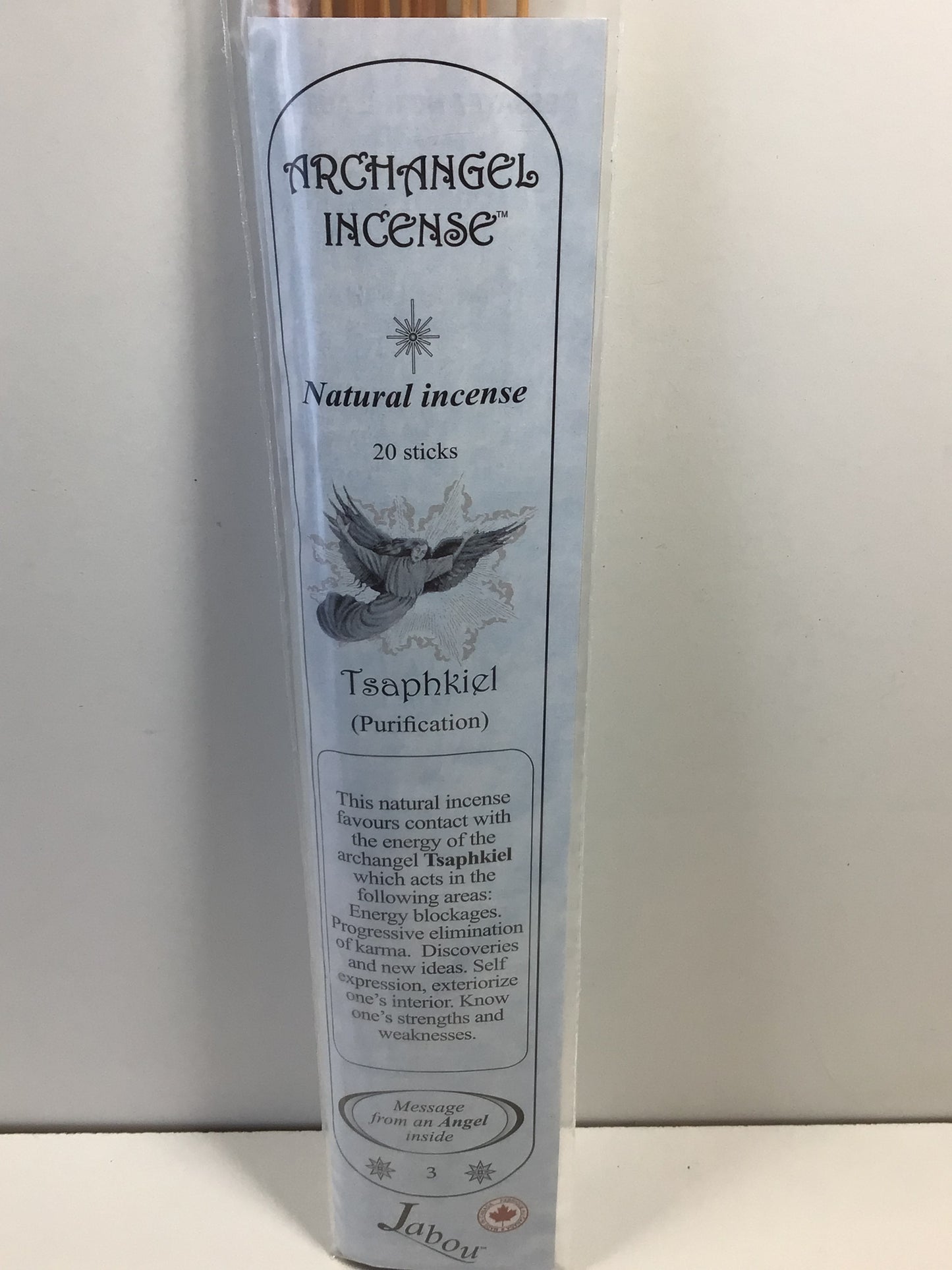 Jabou Tsaphkiel (Purification) Archangel Incense Sticks