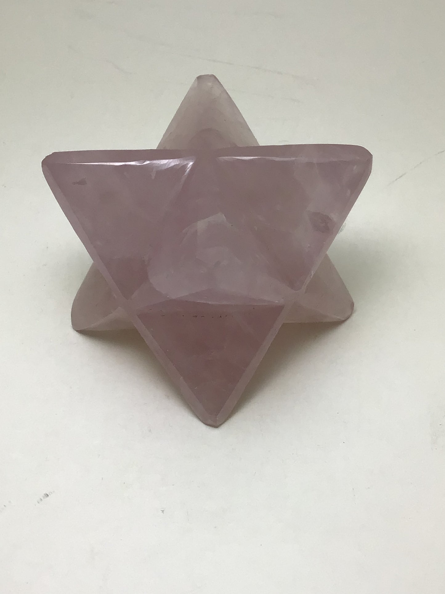 Rose Quartz Merkaba