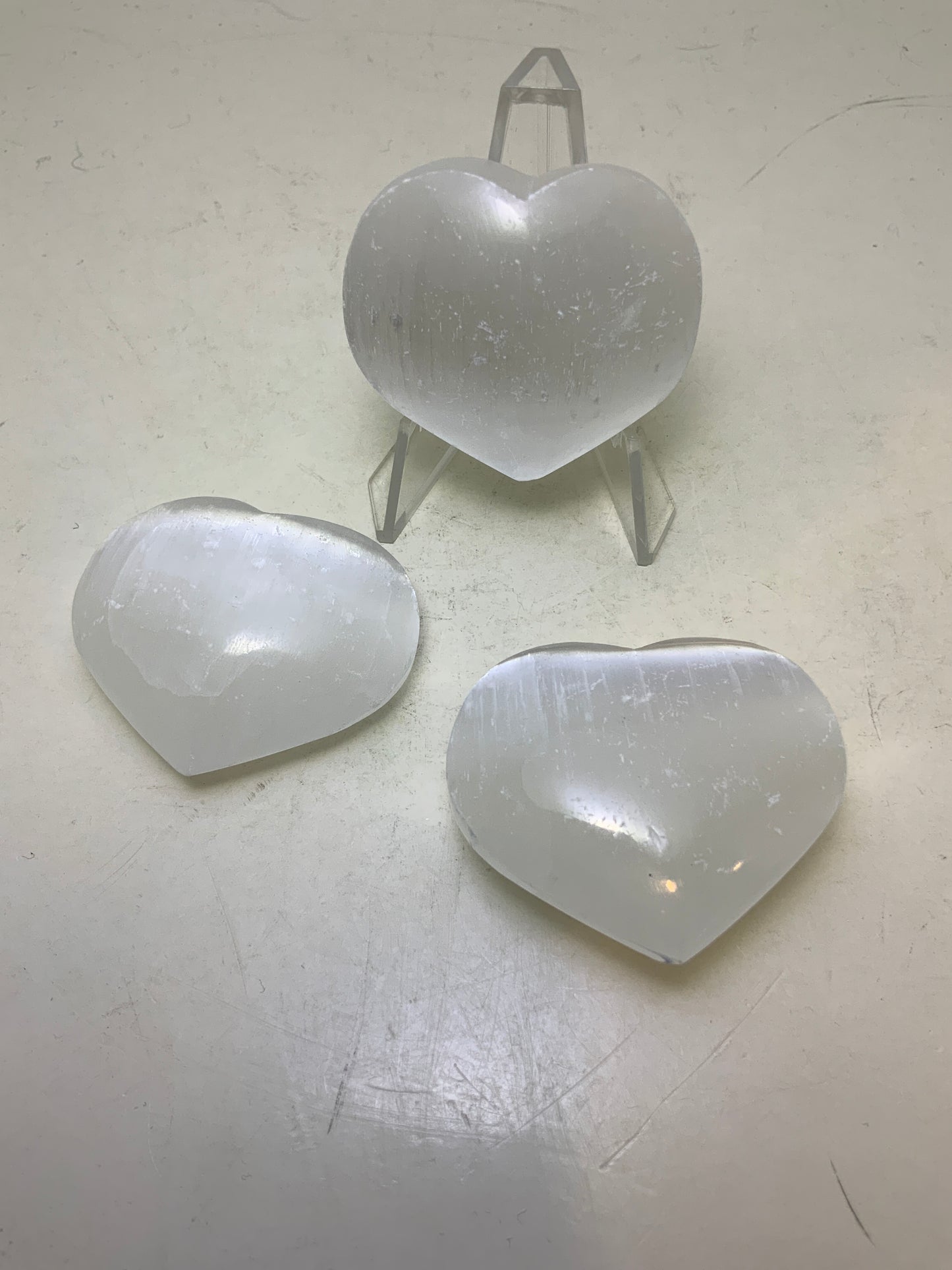 Selenite Heart