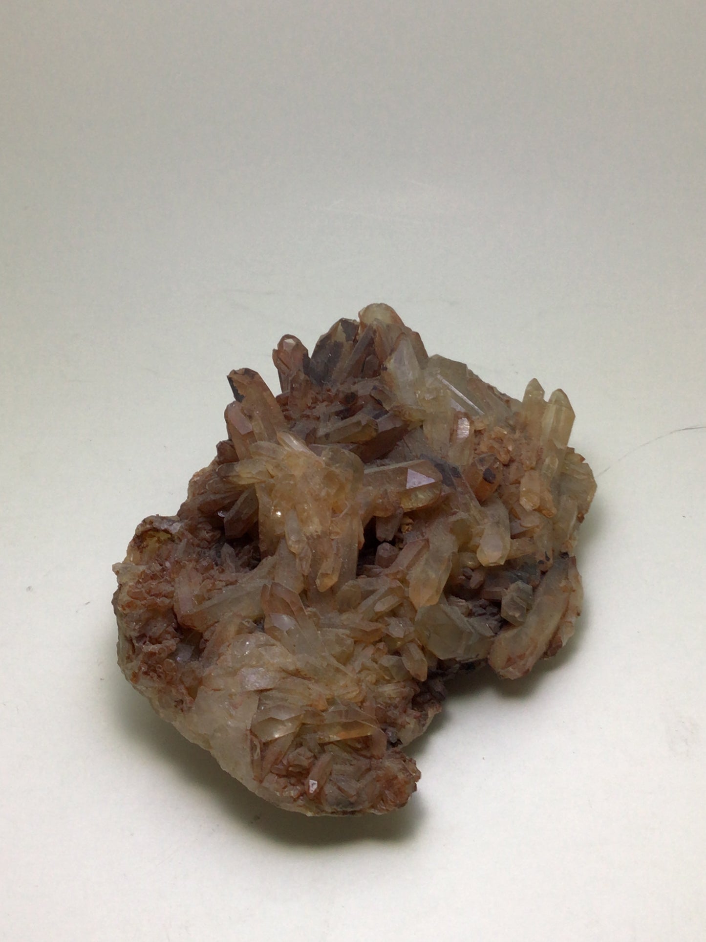 Red Quartz Cluster