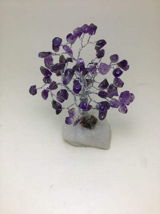 Amethyst Gemstone Tree