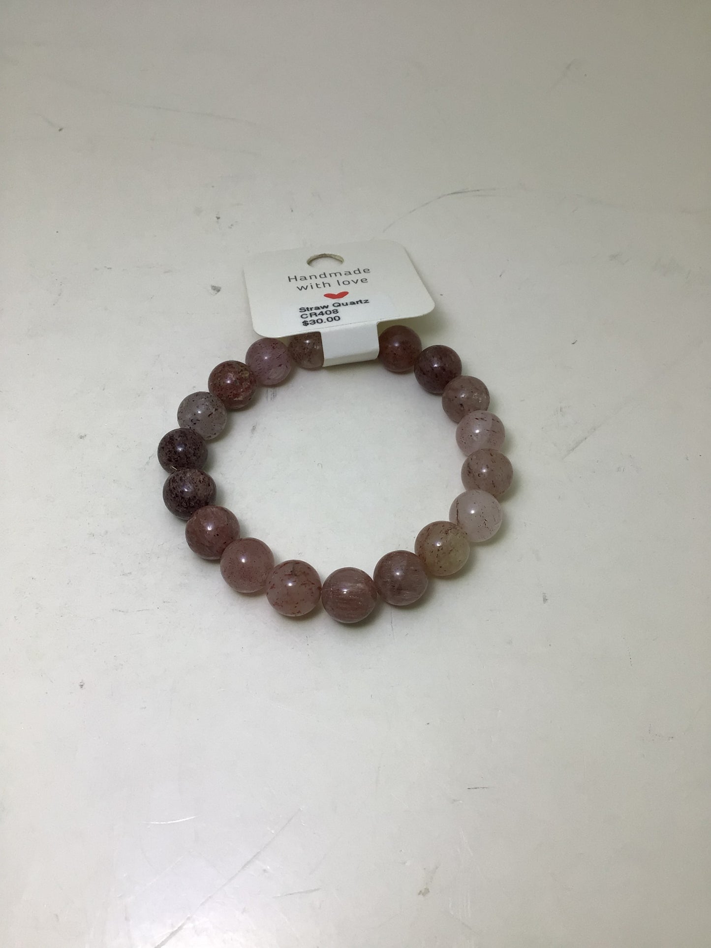 Strawberry Quartz Bracelet