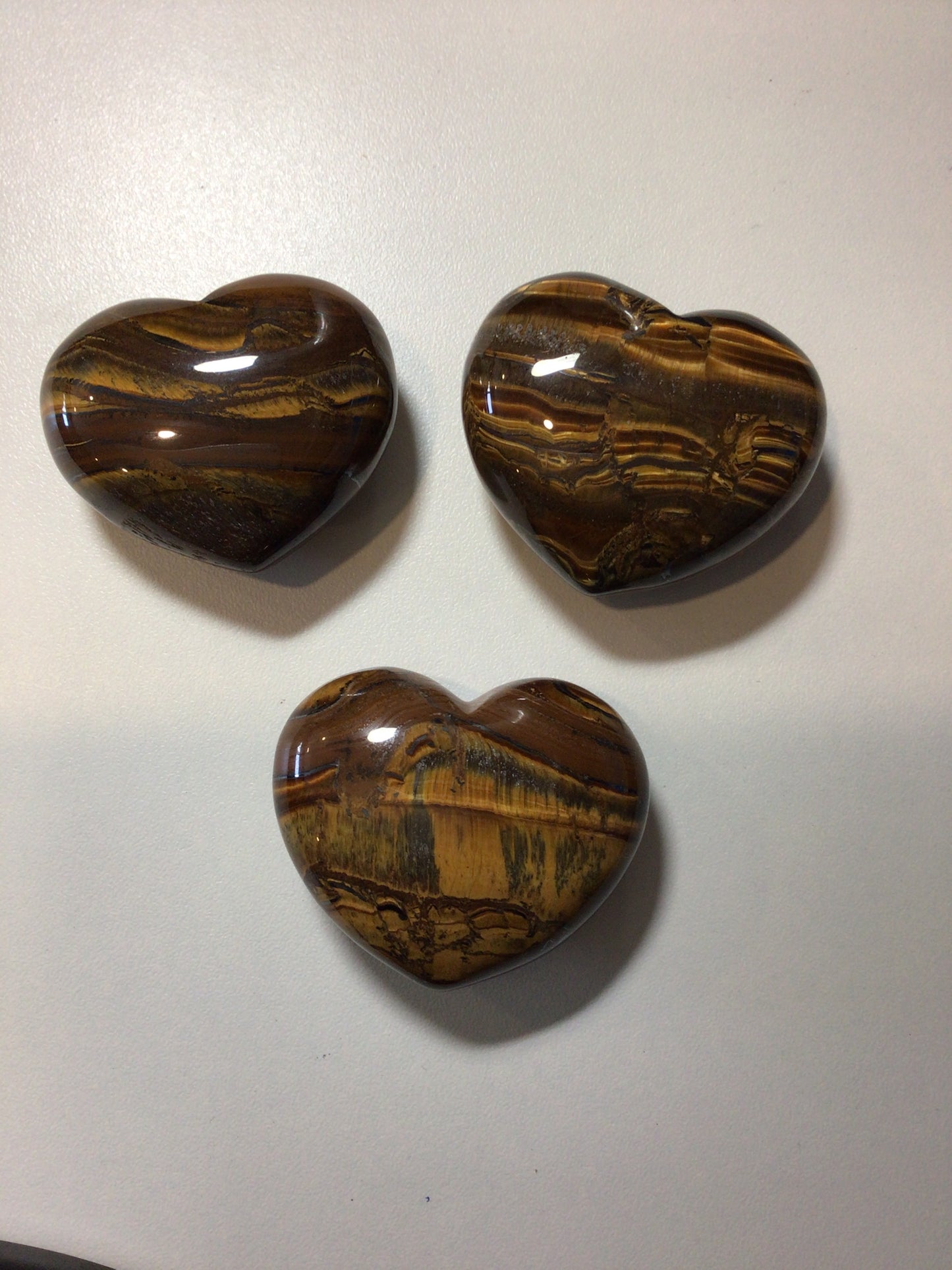 Tiger Eye Heart