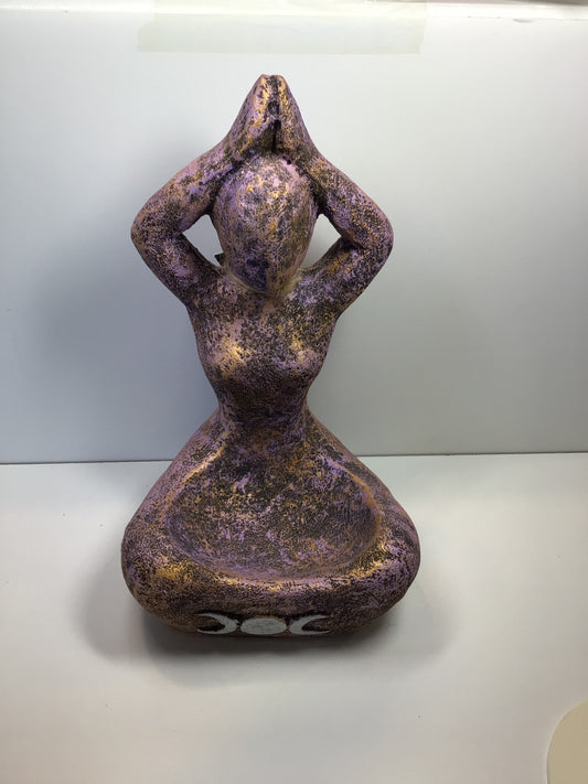 3 Moon Yoga Goddess Statue