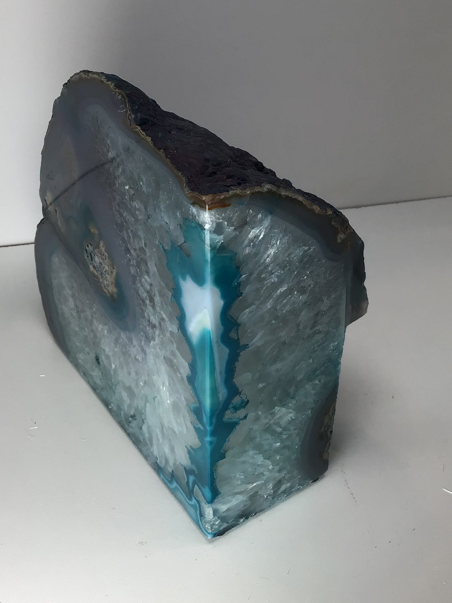 Teal Agate Slab