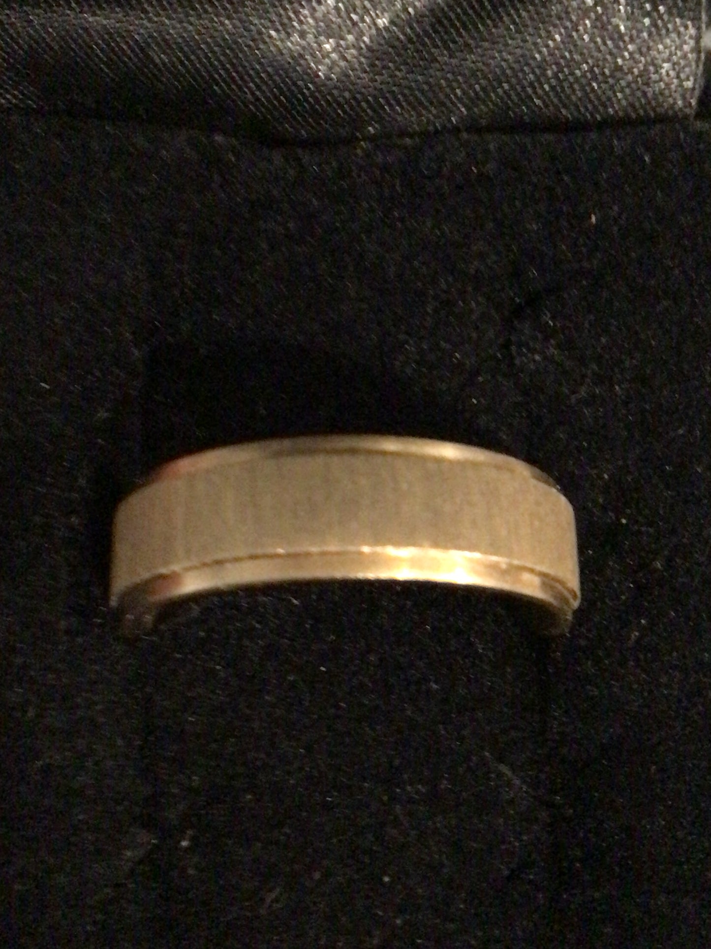 Stainless Steel Band Ring