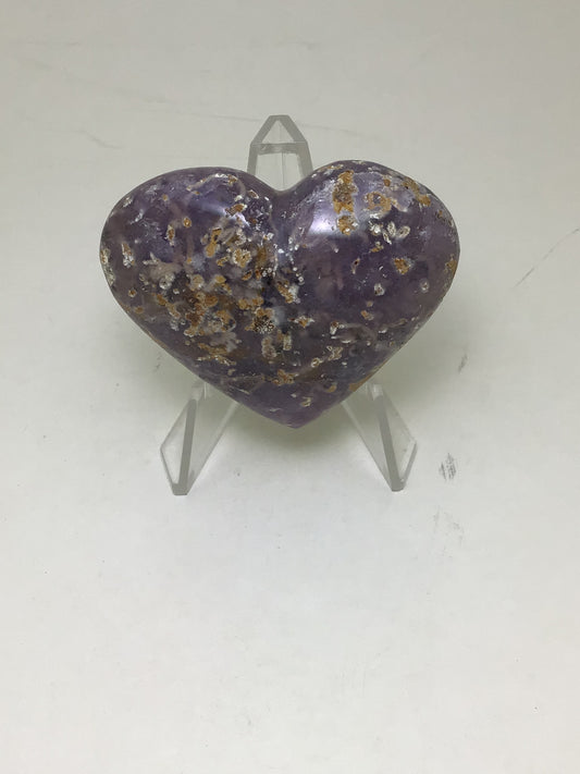 Amethyst Heart
