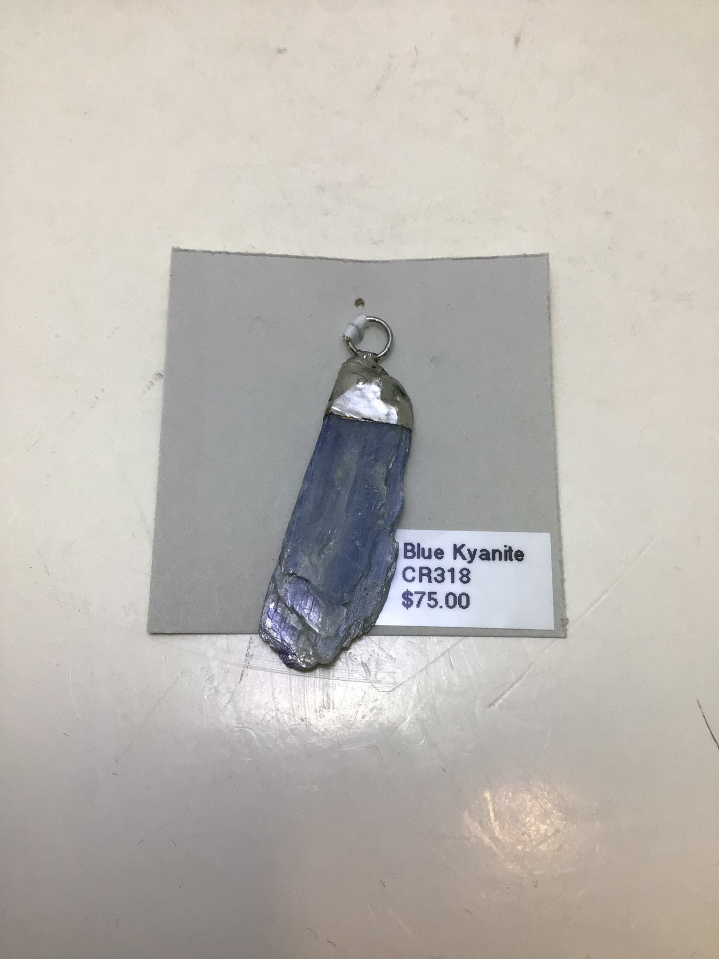 Blue Kyanite Pendant