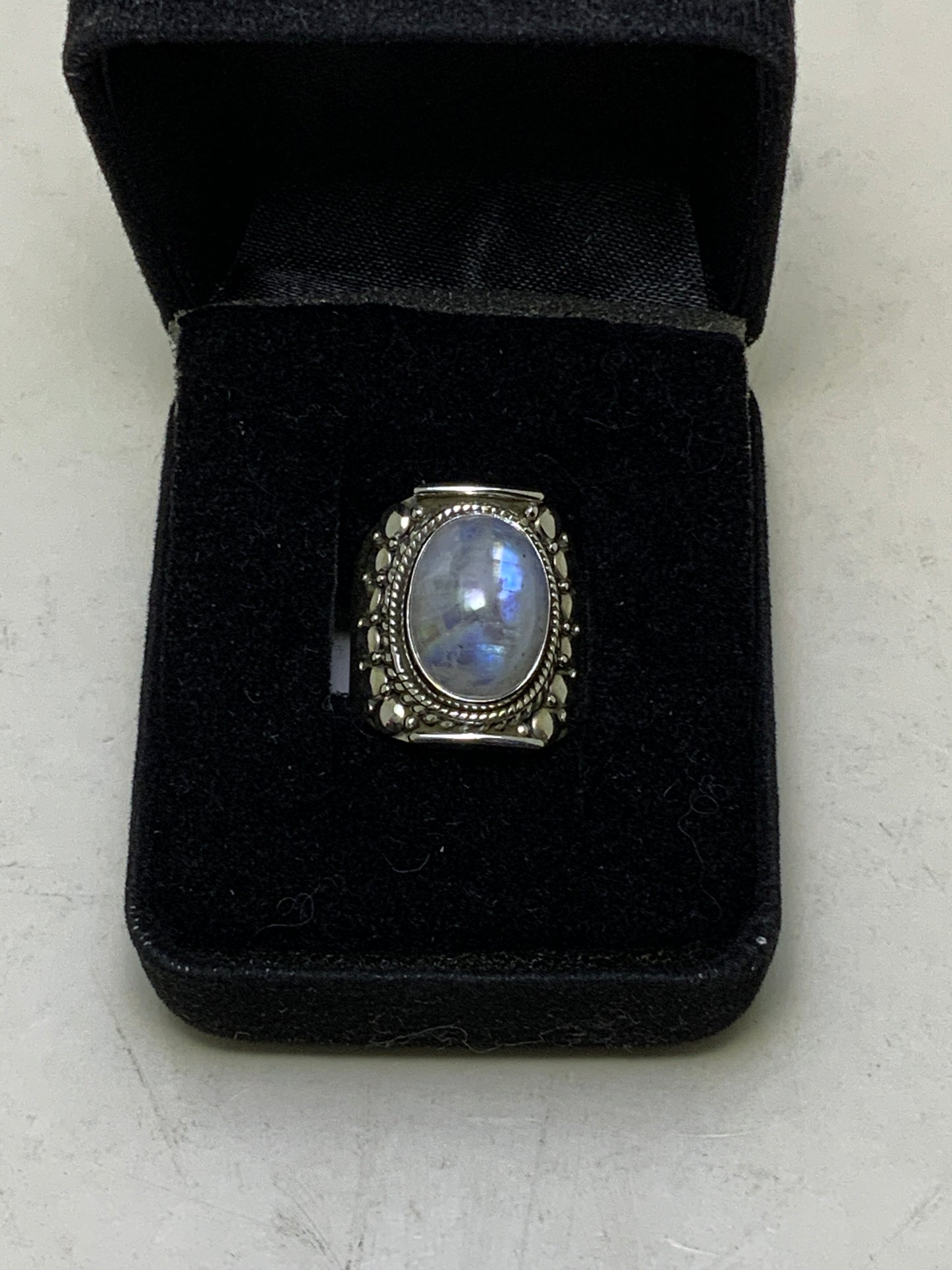 Moonstone Sterling Silver Rings
