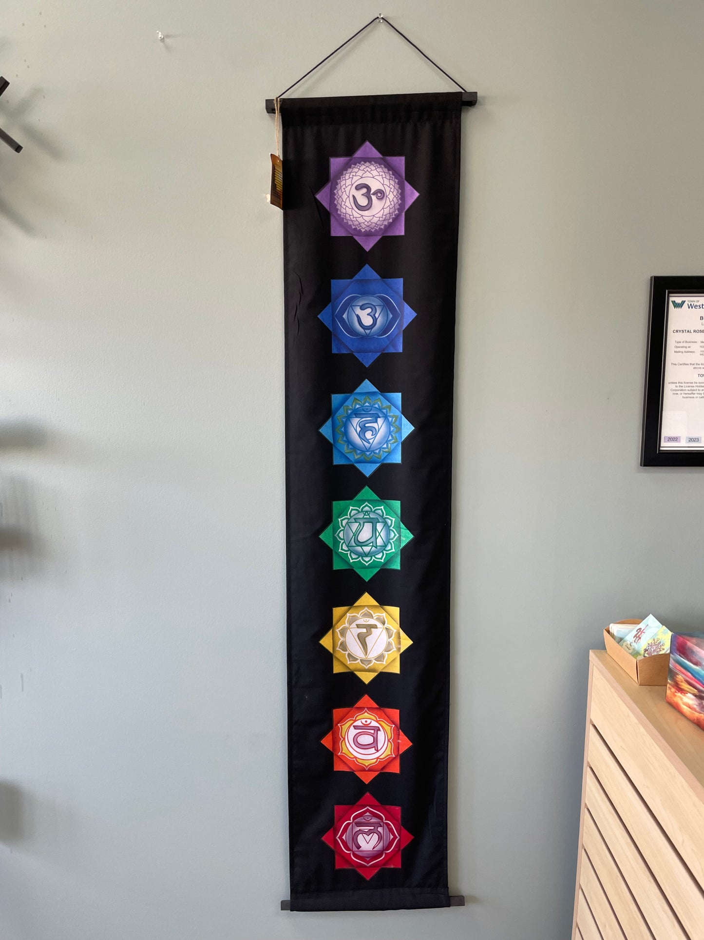 Black Chakra Banner