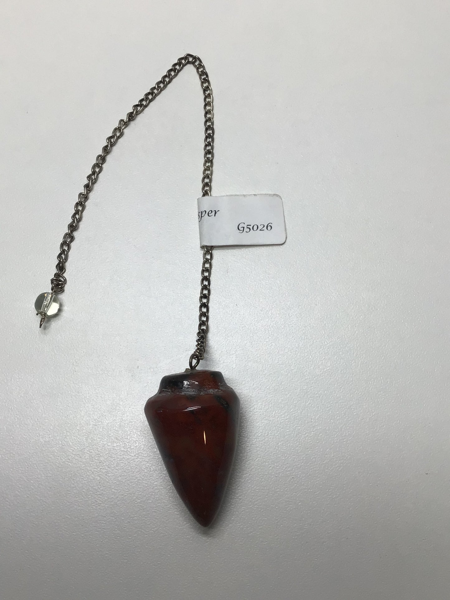 Brecciated Jasper Pendulum