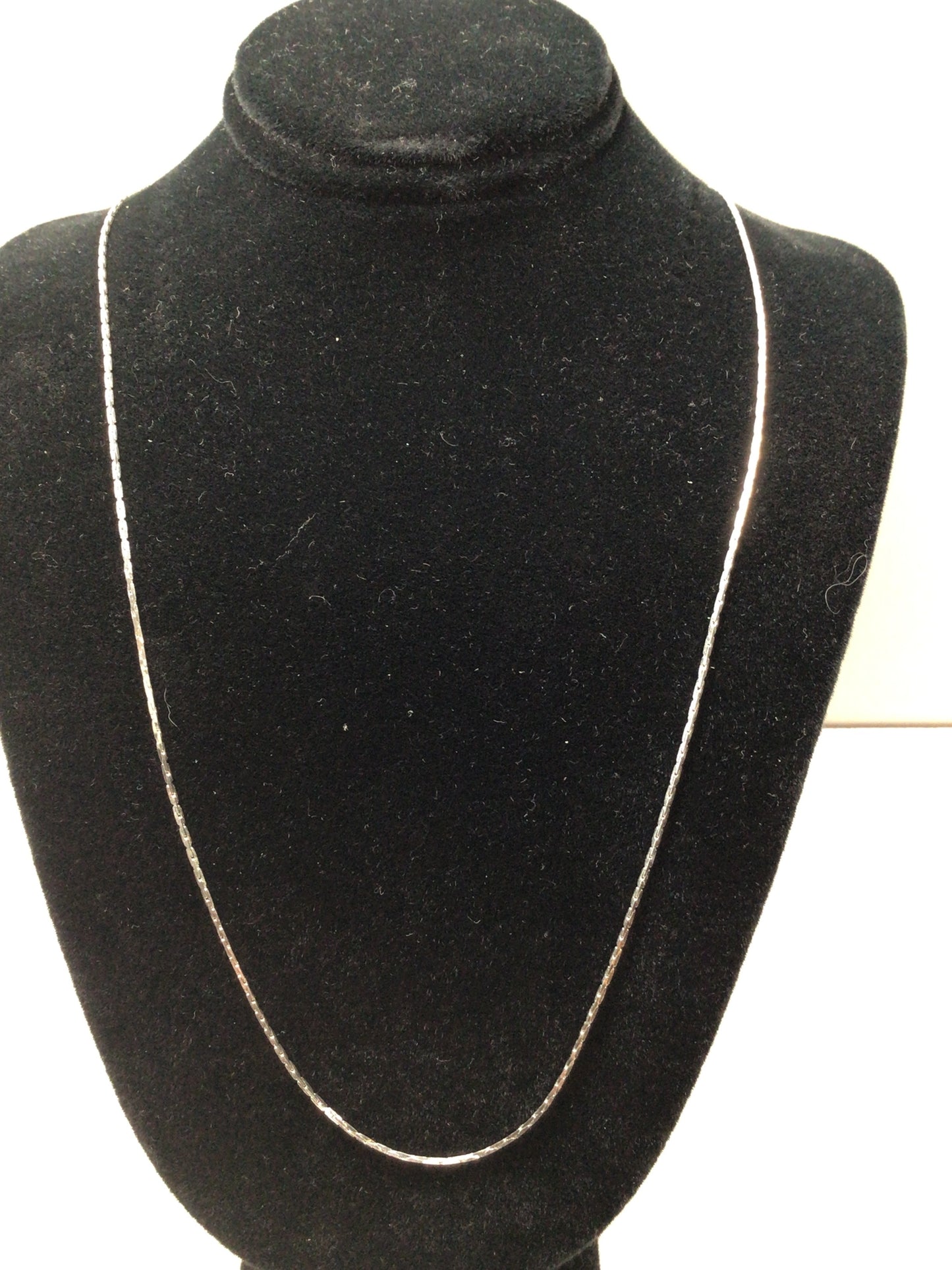 Silver Chain 24"