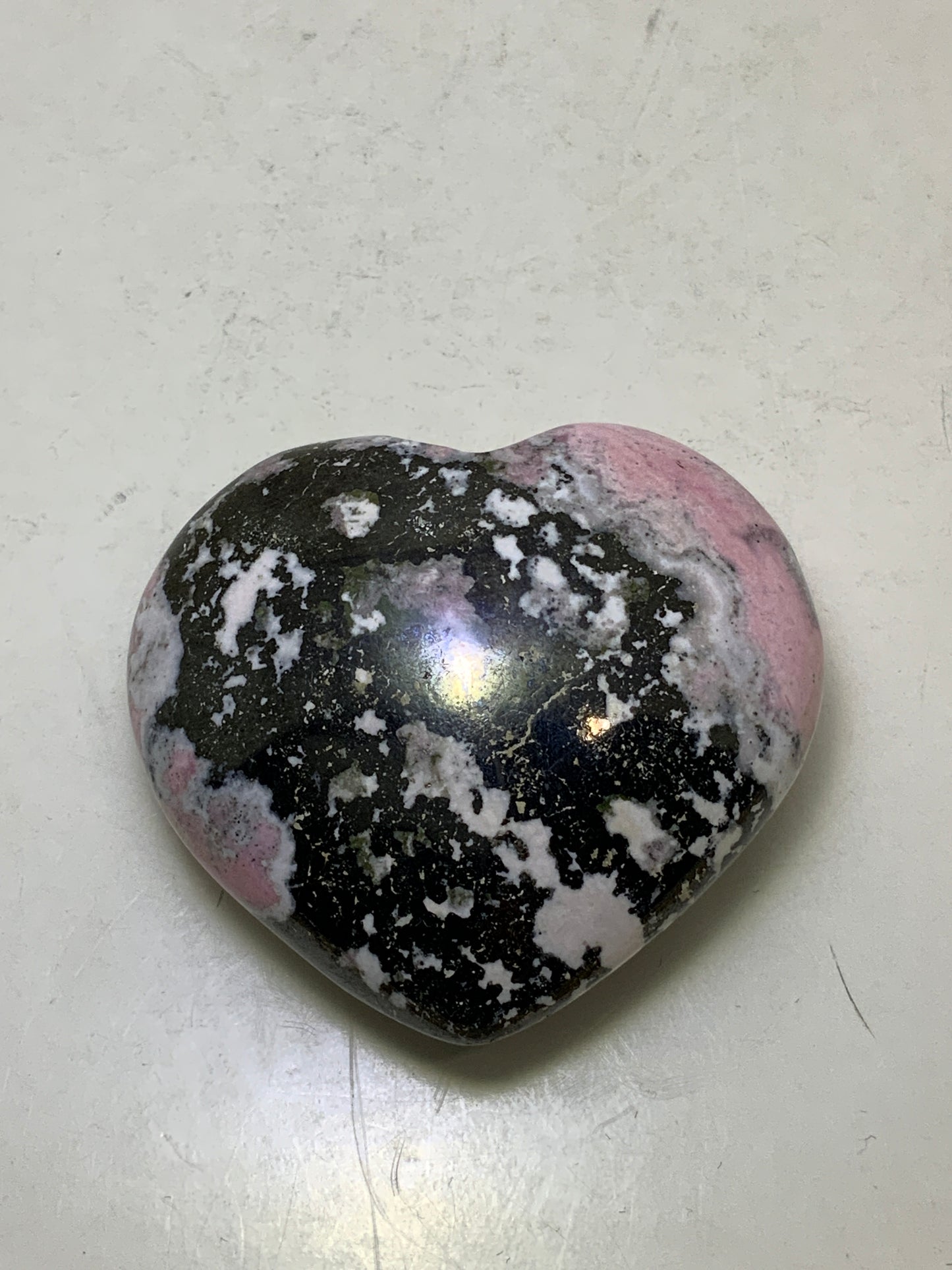 Rhodonite Heart