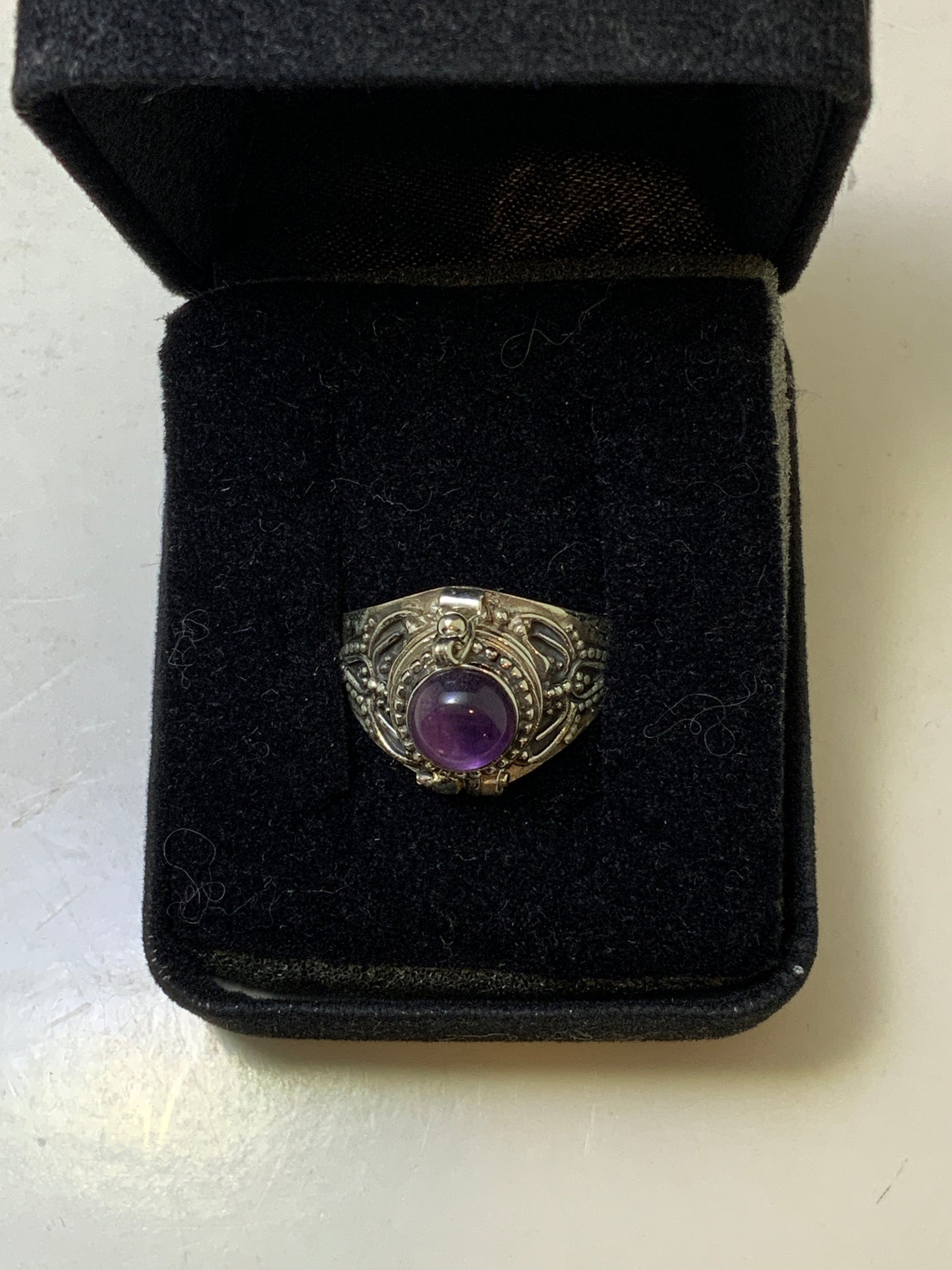 Amethyst Sterling Silver Rings
