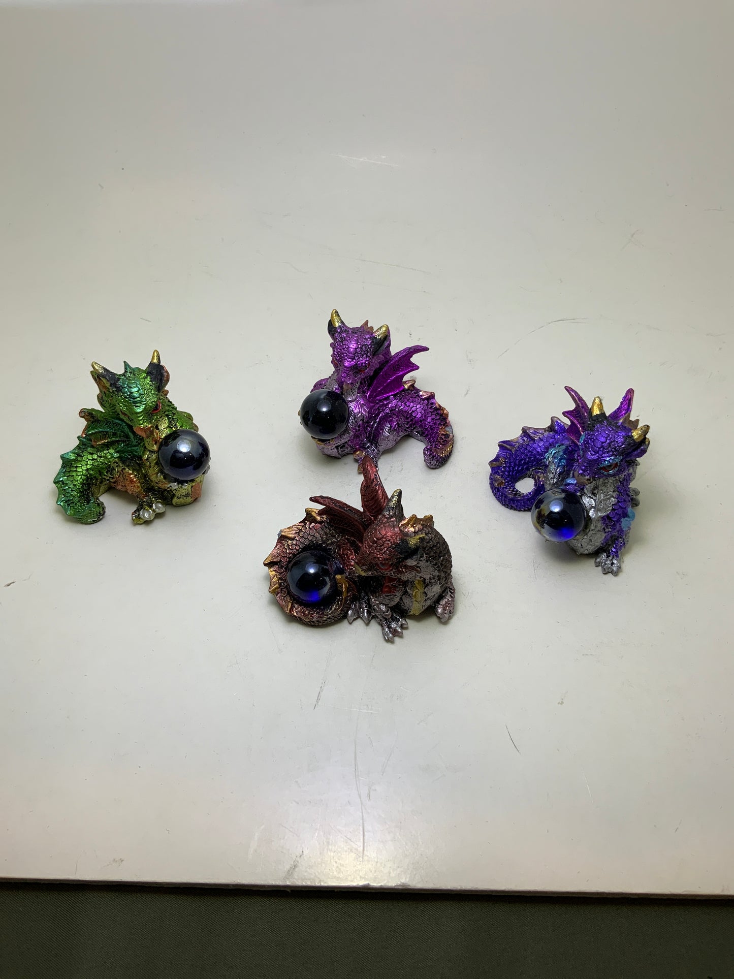 Baby Dragon with Marble