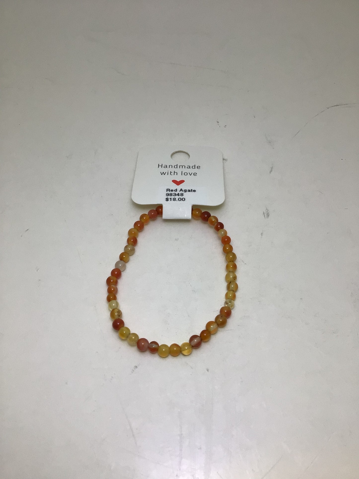 Red Agate Bracelet