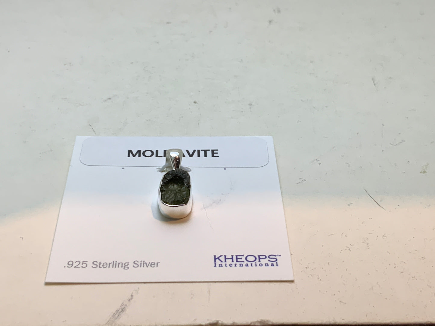 Moldavite Pendant