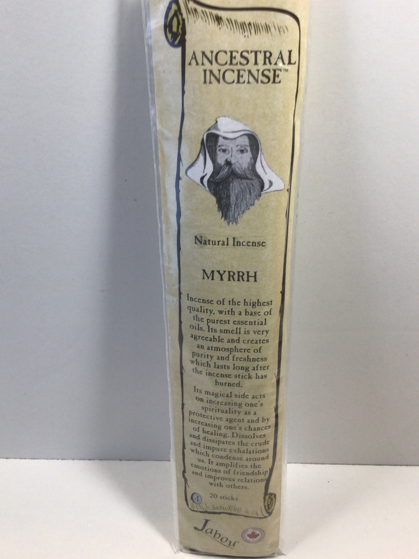 Jabou Myrrh Ancestral Incense Sticks
