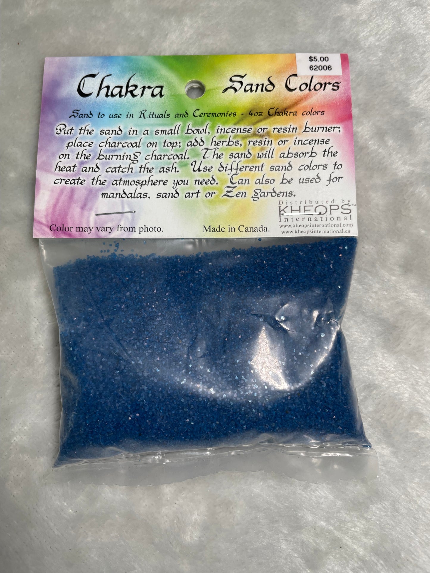 Indigo Sand for Charcoal