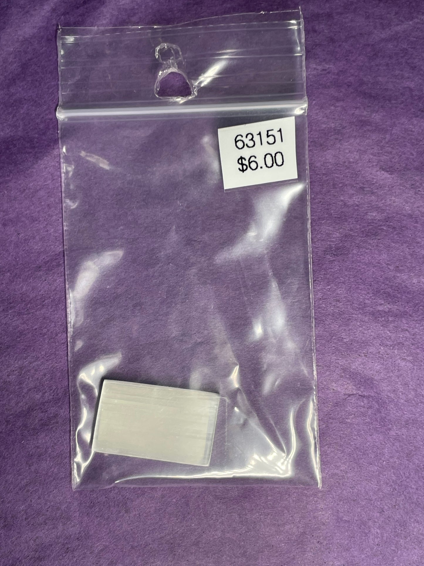 Selenite Cell Phone Protection Plate