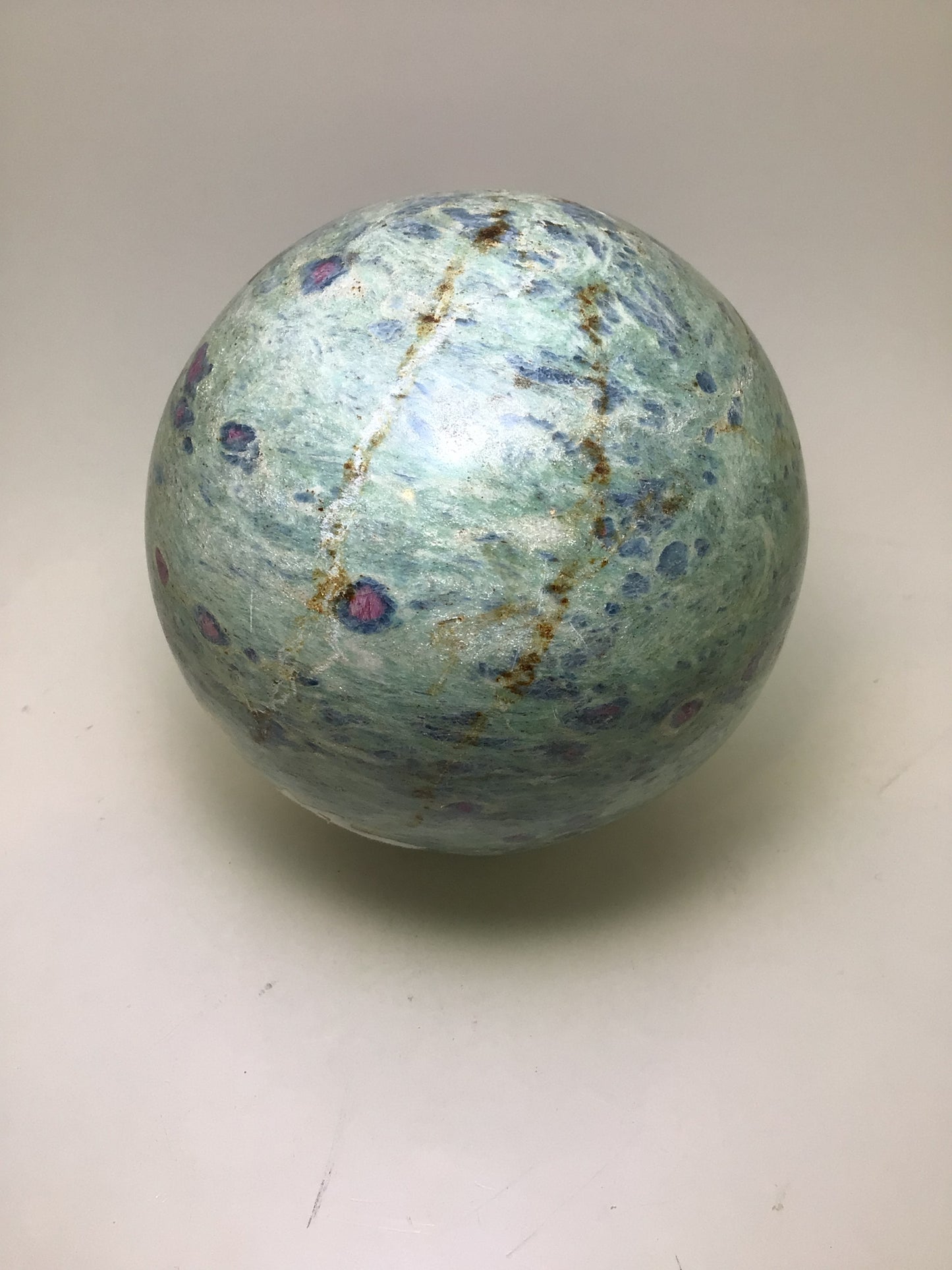 Ruby Fuchsite Sphere