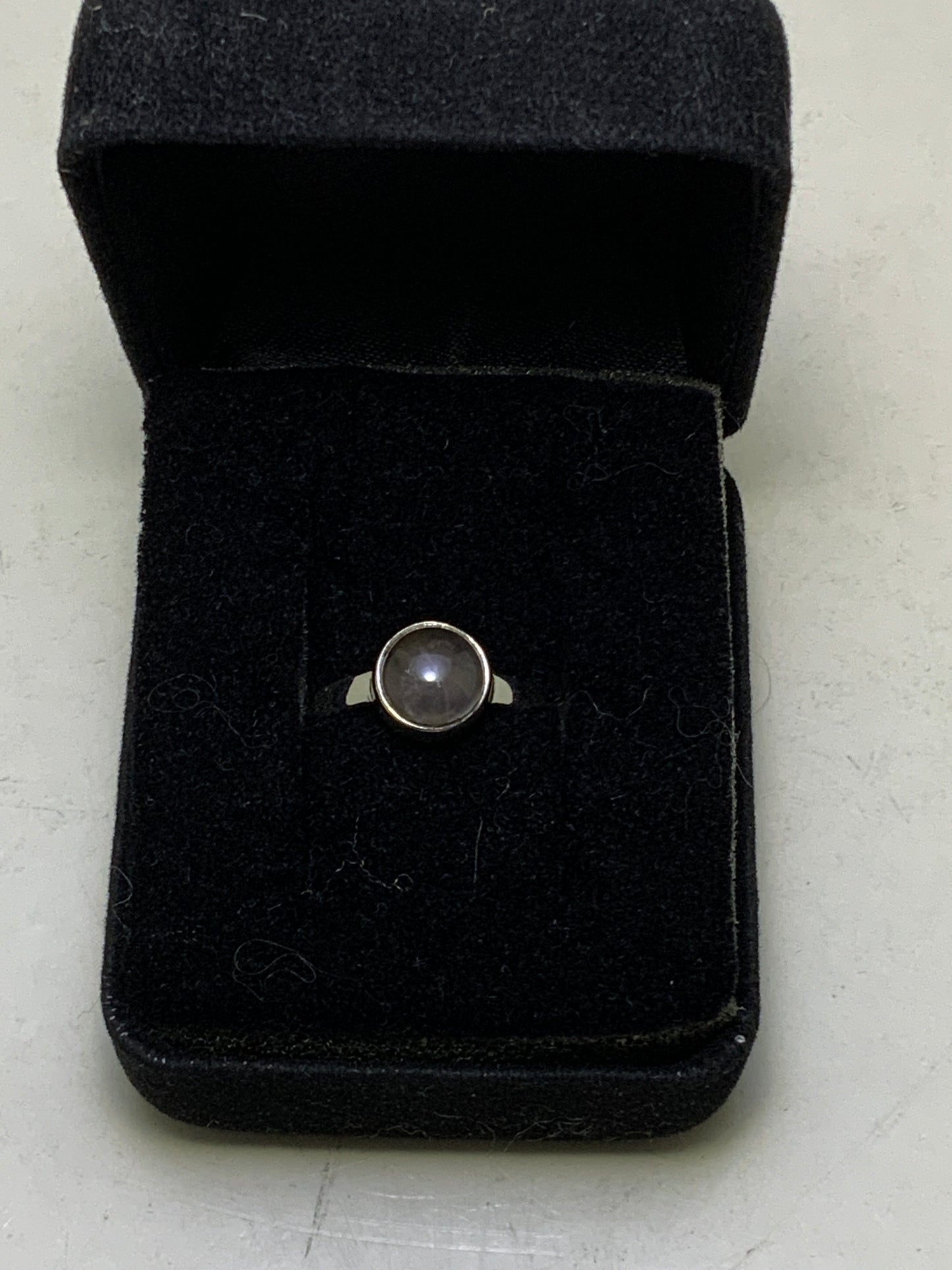 Morganite Sterling Silver Ring