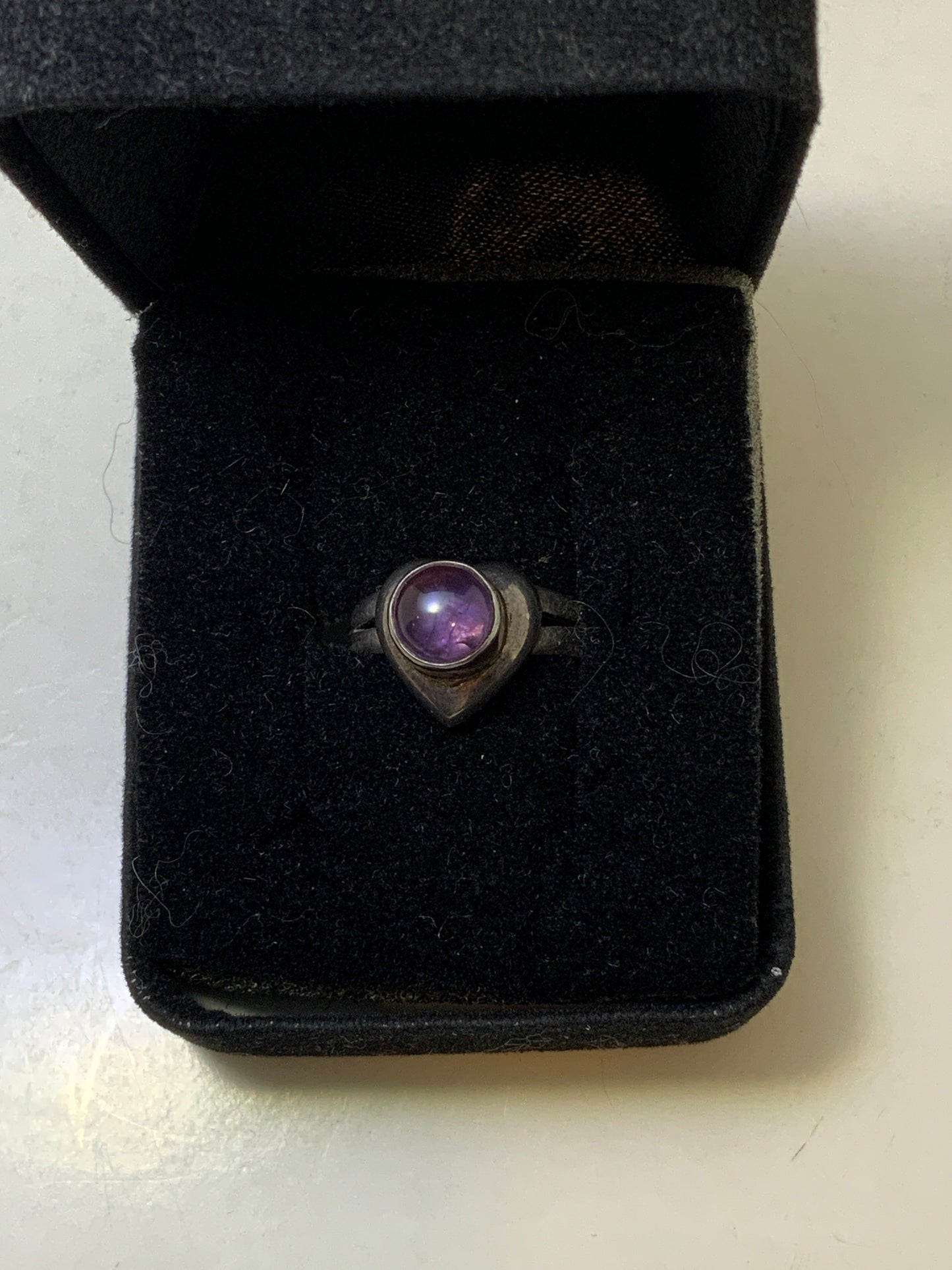 Amethyst Sterling Silver Rings