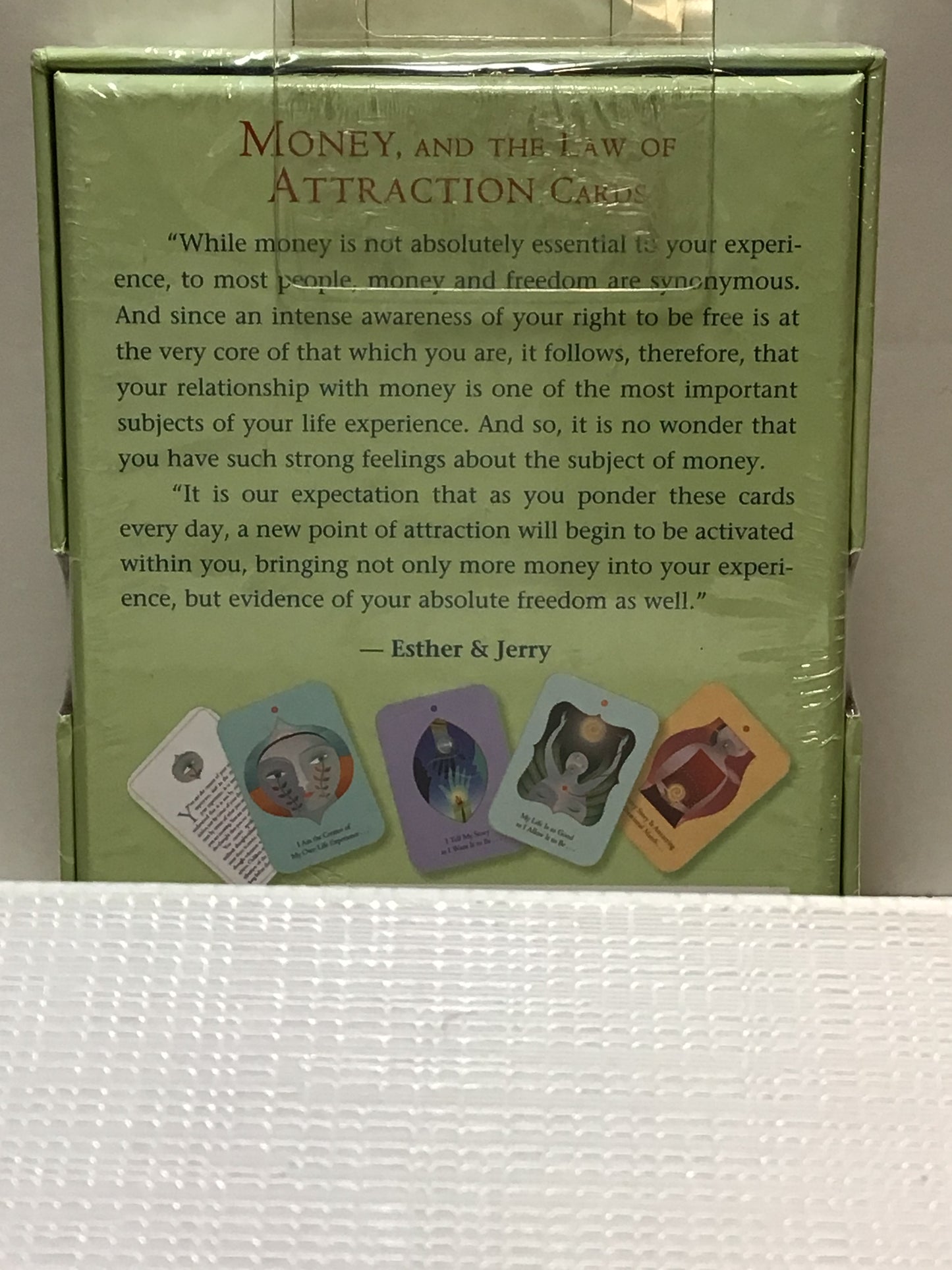 Money, & The Law of Attraction cards