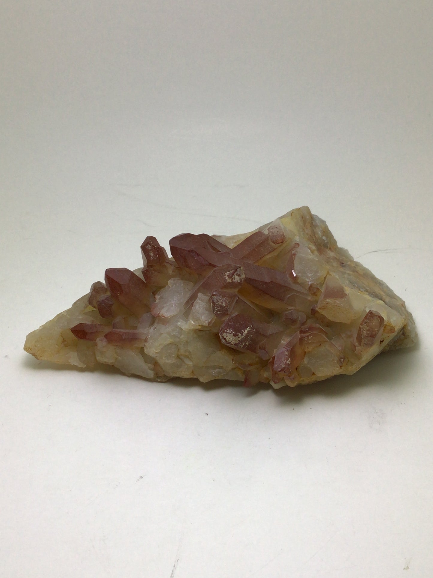 Red Quartz Cluster