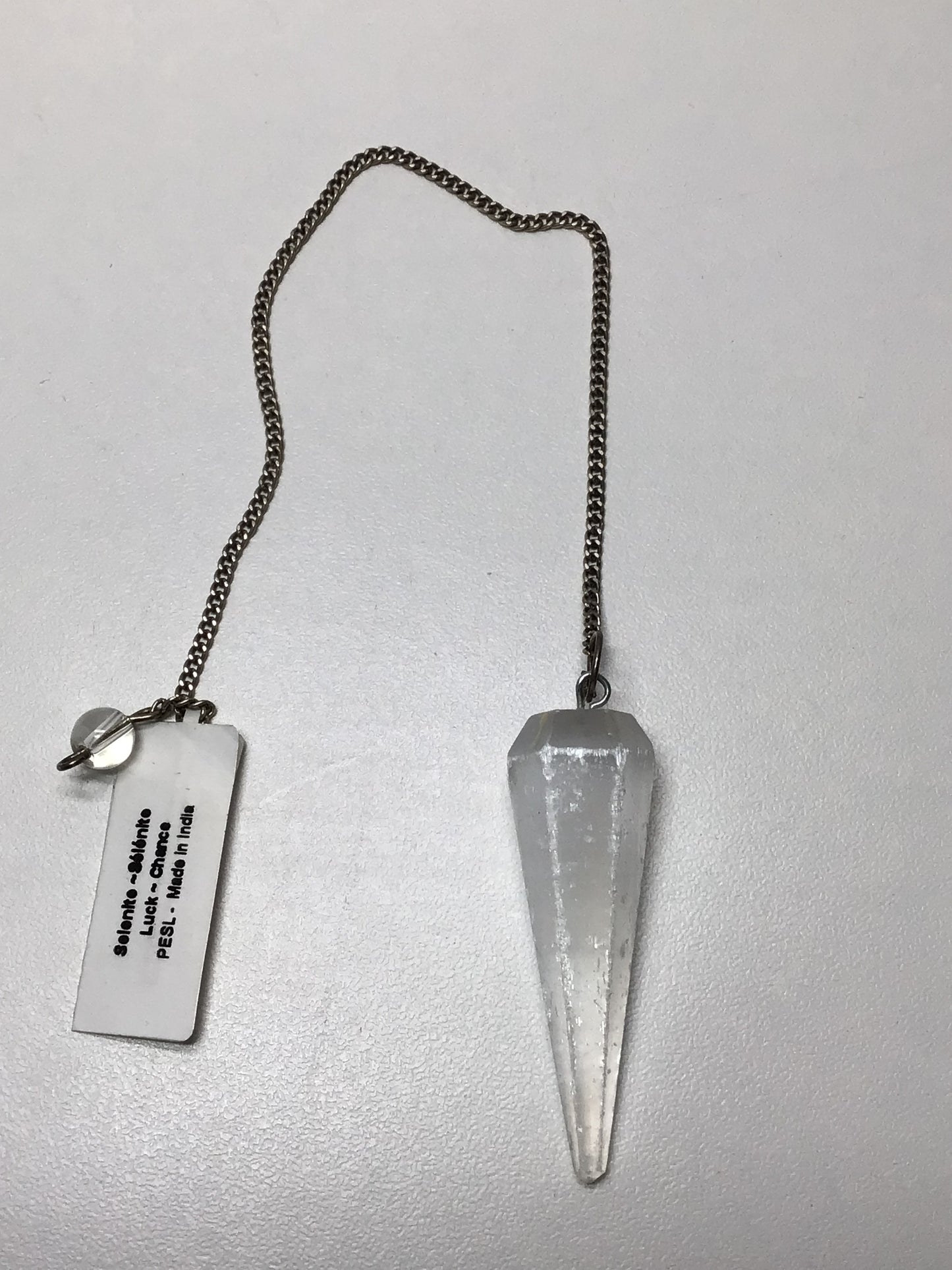 Selenite Pendulum
