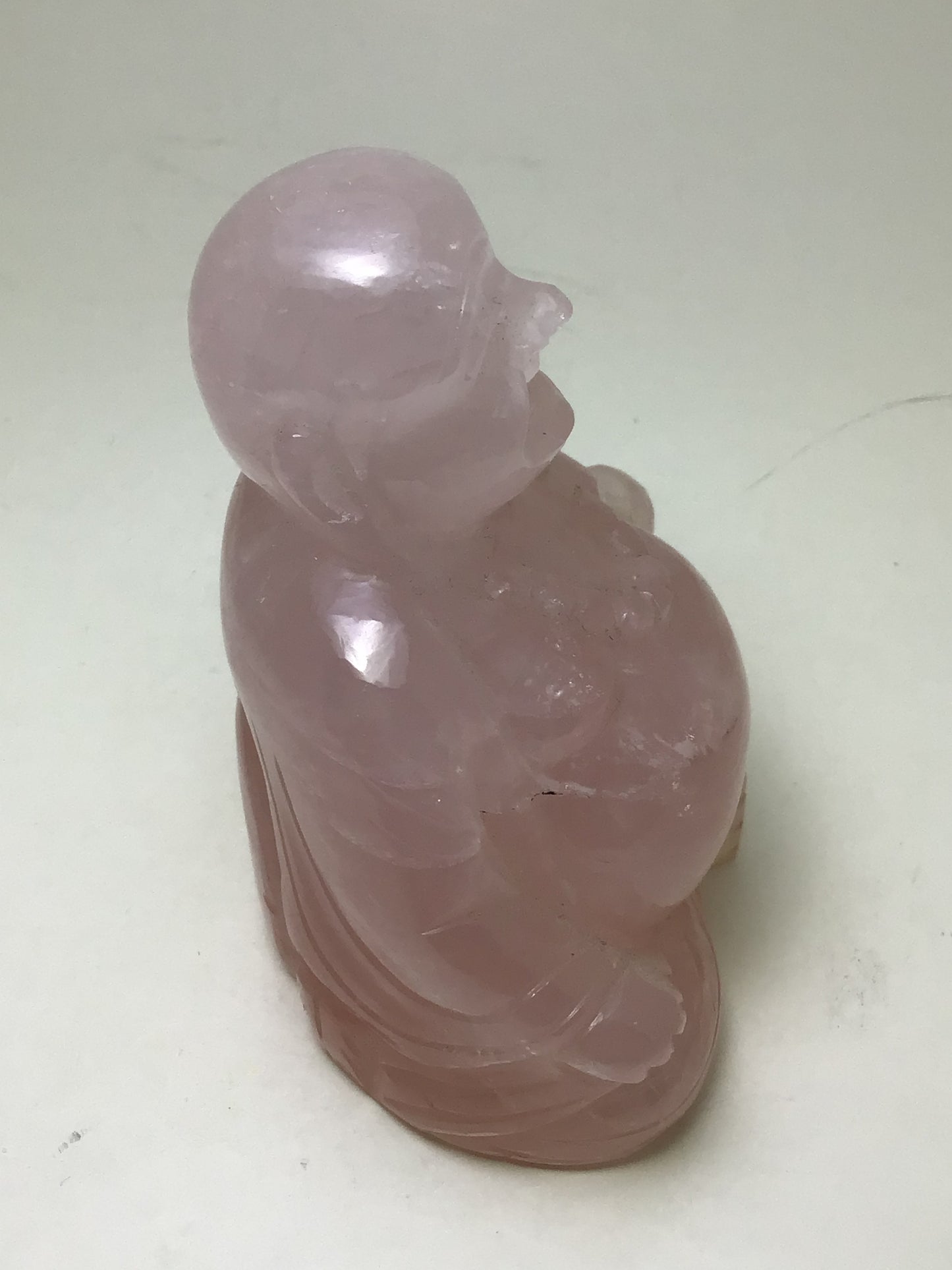 Rose Quartz Buddha